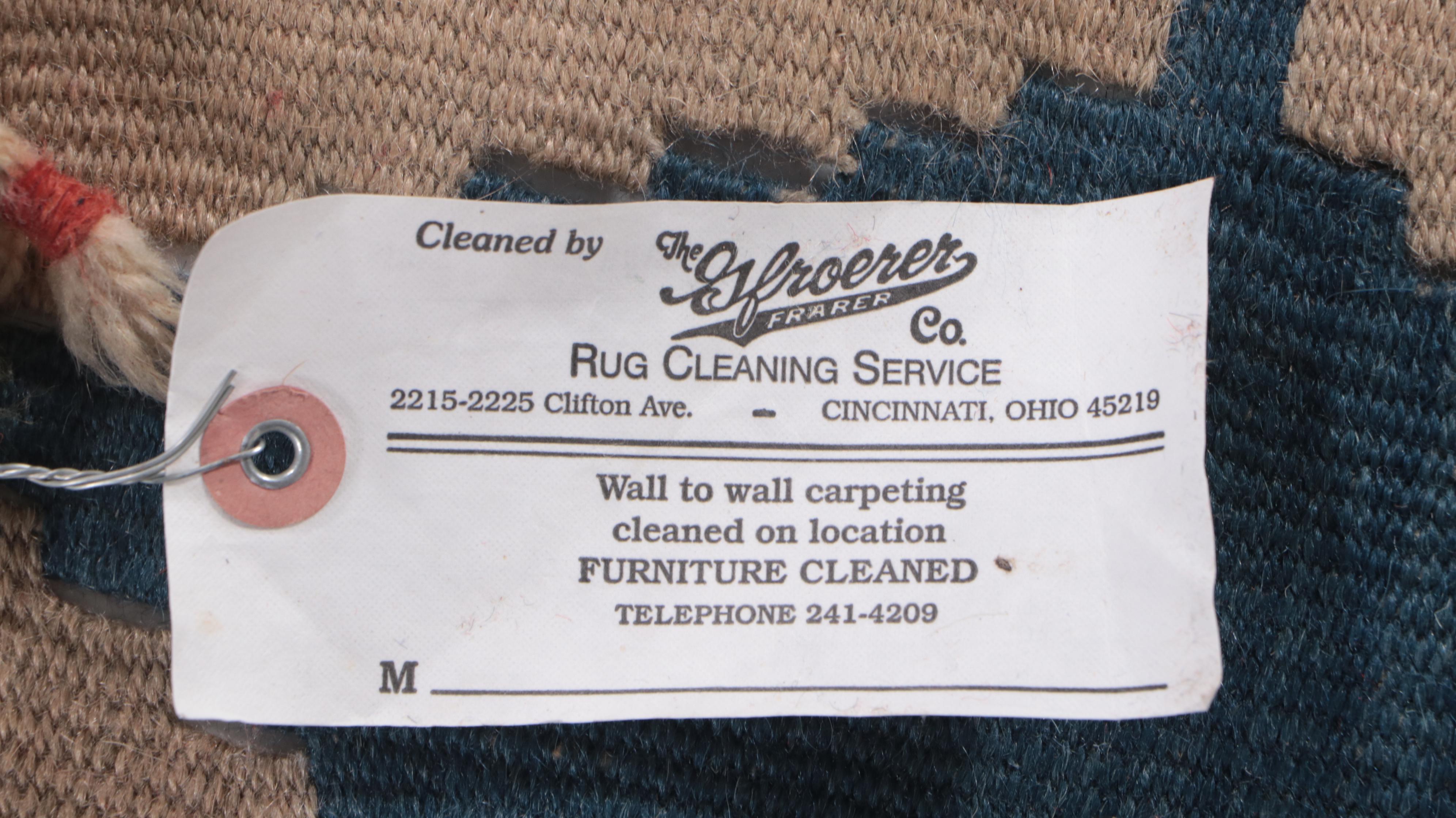 3'7 x 5'9 Handwoven Indian Kilim Area Rug