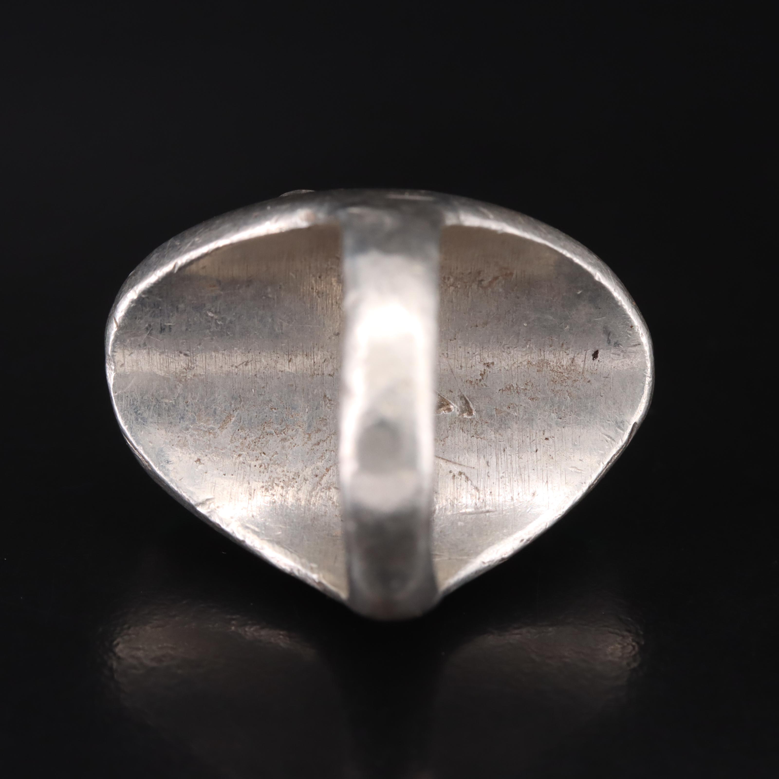 Southwestern Sterling Turquoise Ring