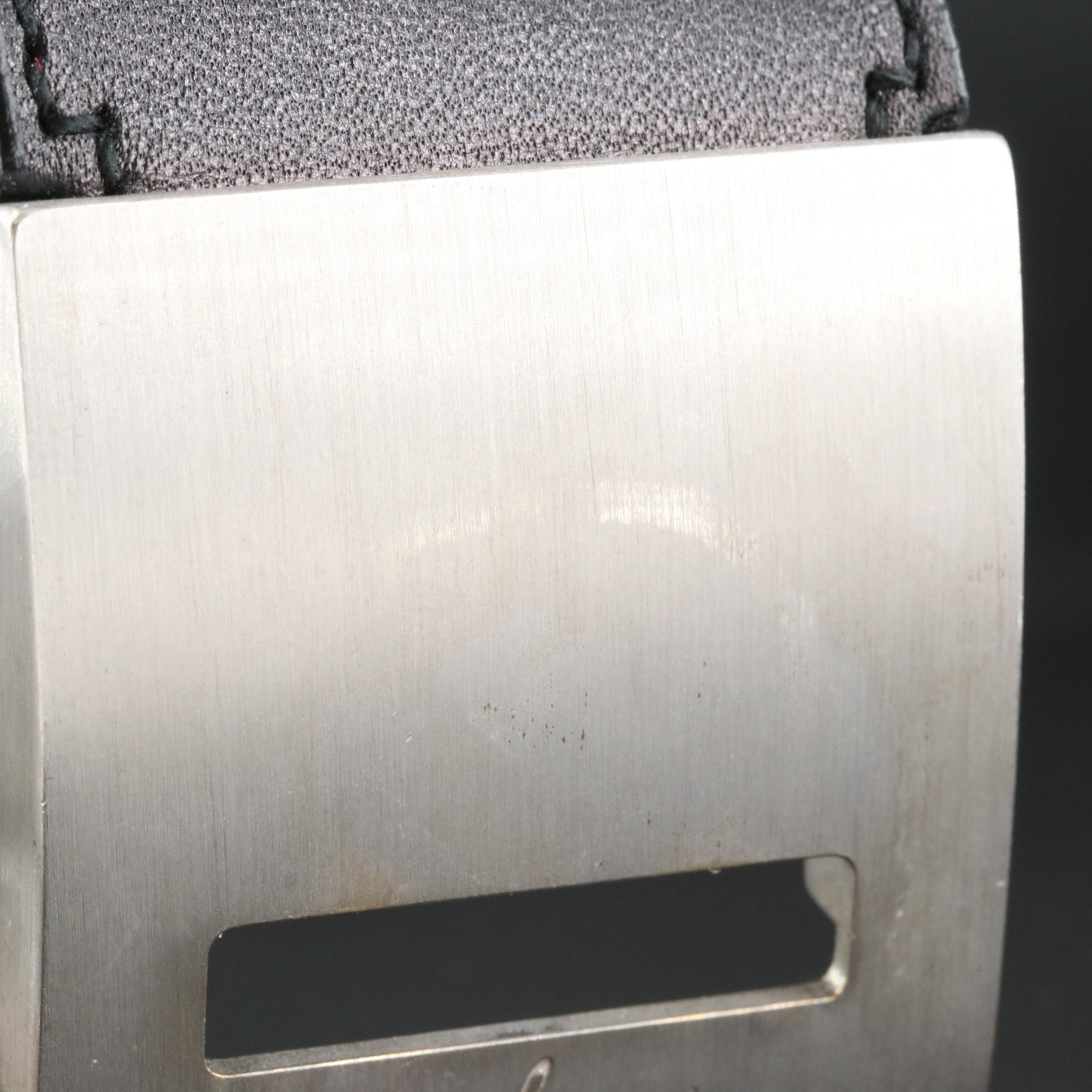 Salvatore Ferragamo Gancio Wide Cuff Bracelet with Box