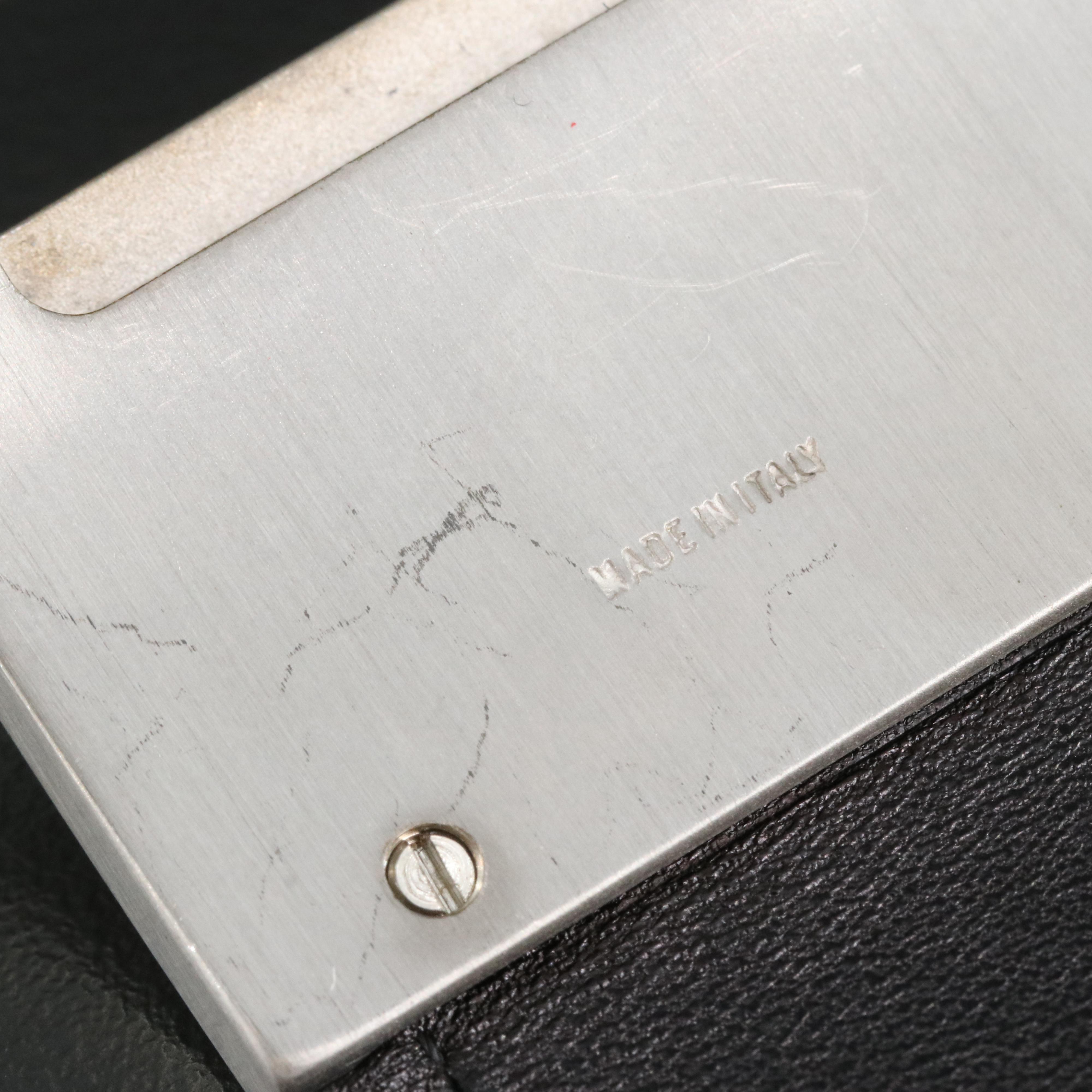 Salvatore Ferragamo Gancio Wide Cuff Bracelet with Box