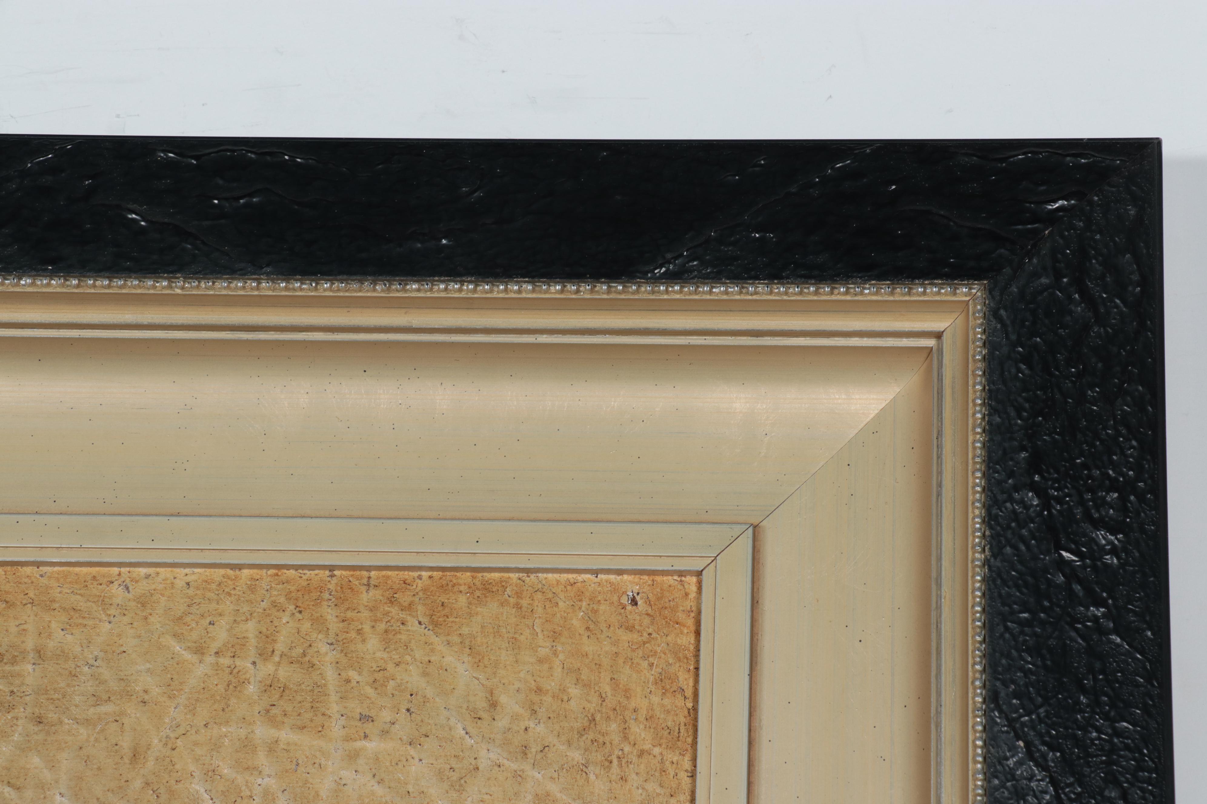 Chinese Large Scale Gouache Painting of Horses