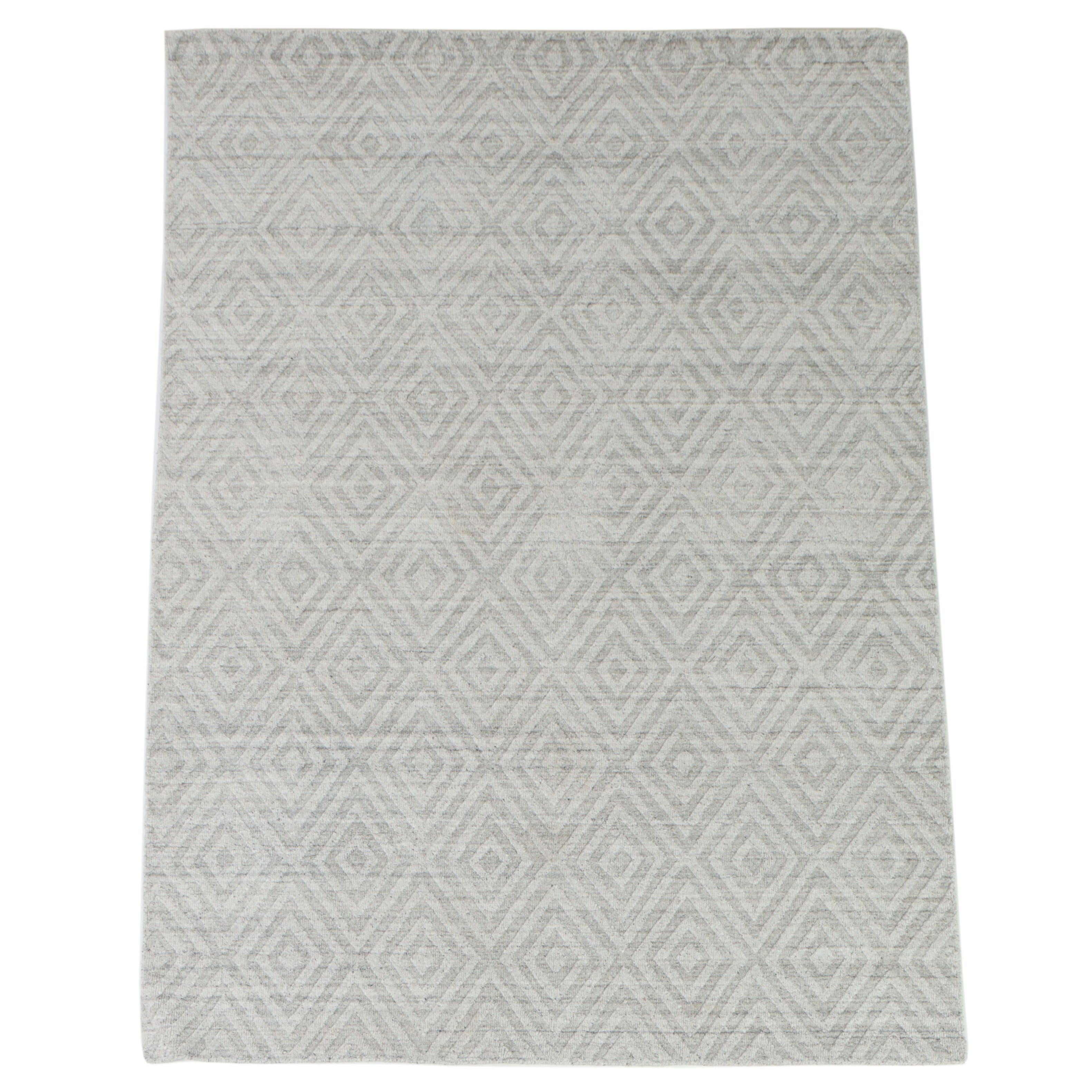 5' x 7'11 Hand-Knotted The Rug Gallery Indian Diamond Trellis Area Rug