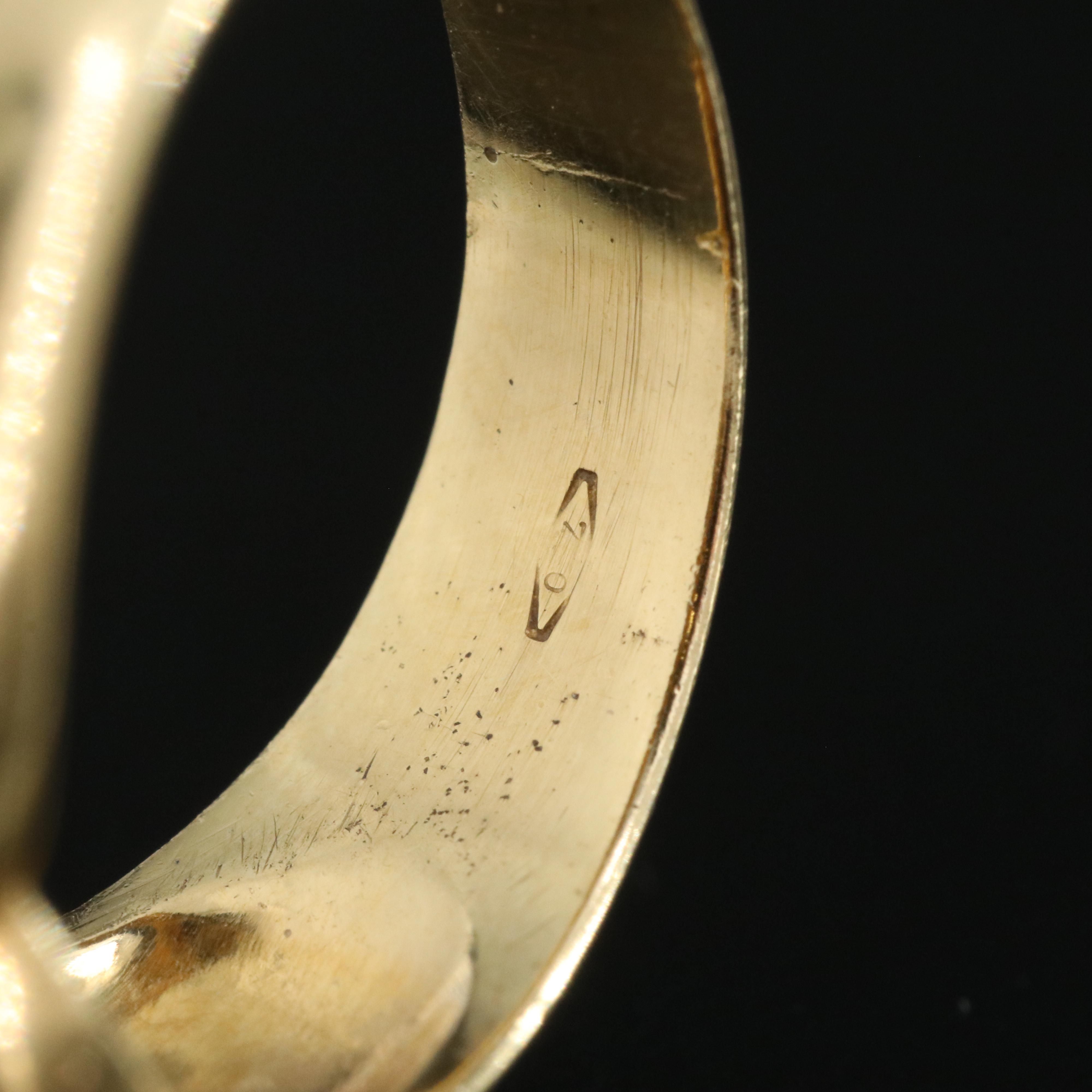 18K Aquamarine and Diamond Ring