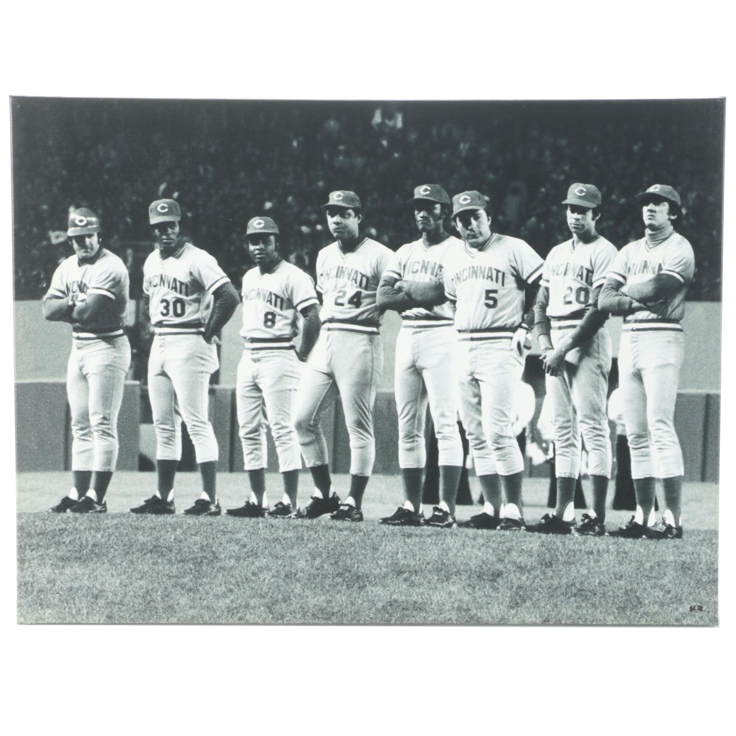 Cincinnati Reds "Big Red Machine" Printed Wall Hanging Canvas