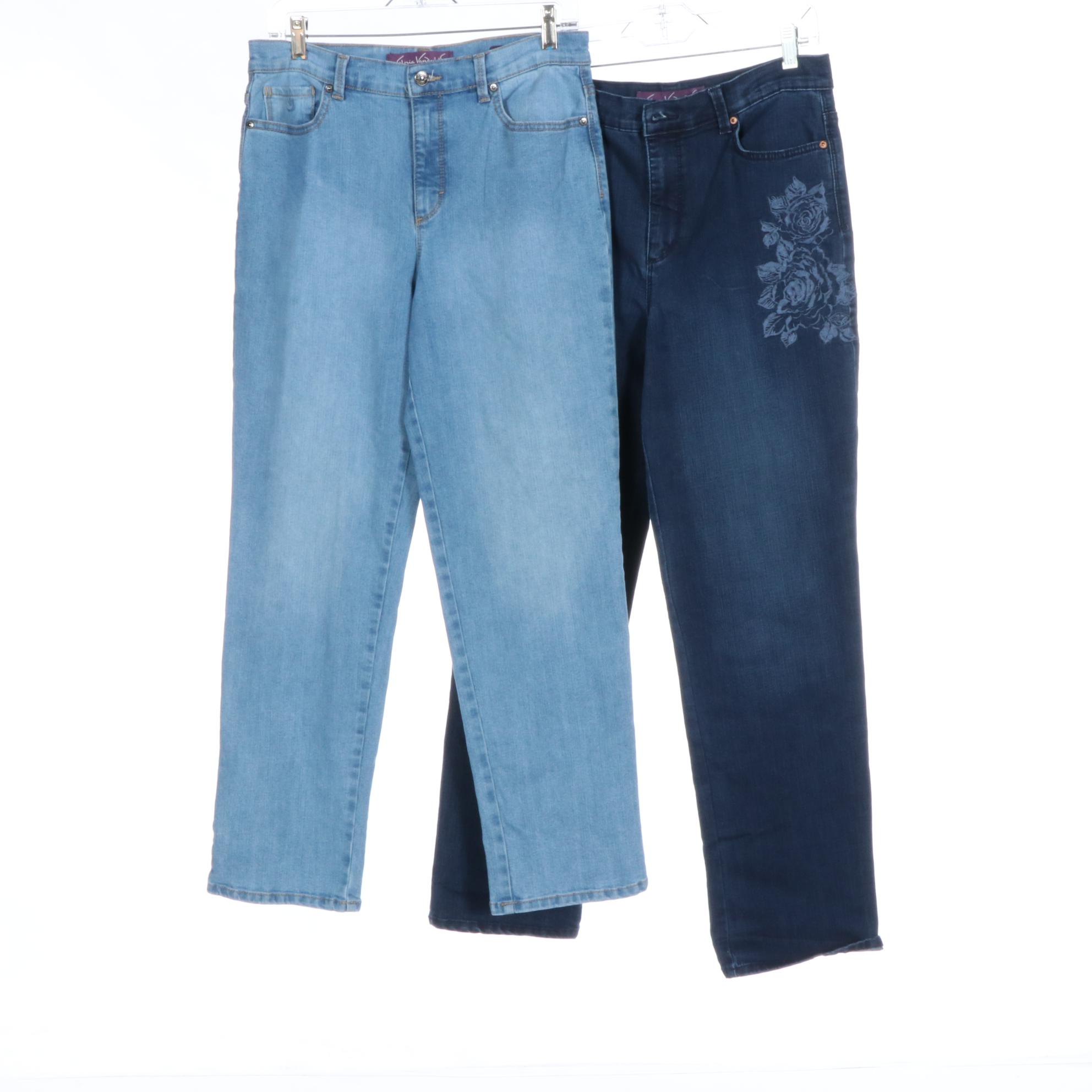 Liz Claiborne, Karen Scott Sweaters, and Gloria Vanderbilt Amanda Style Jeans