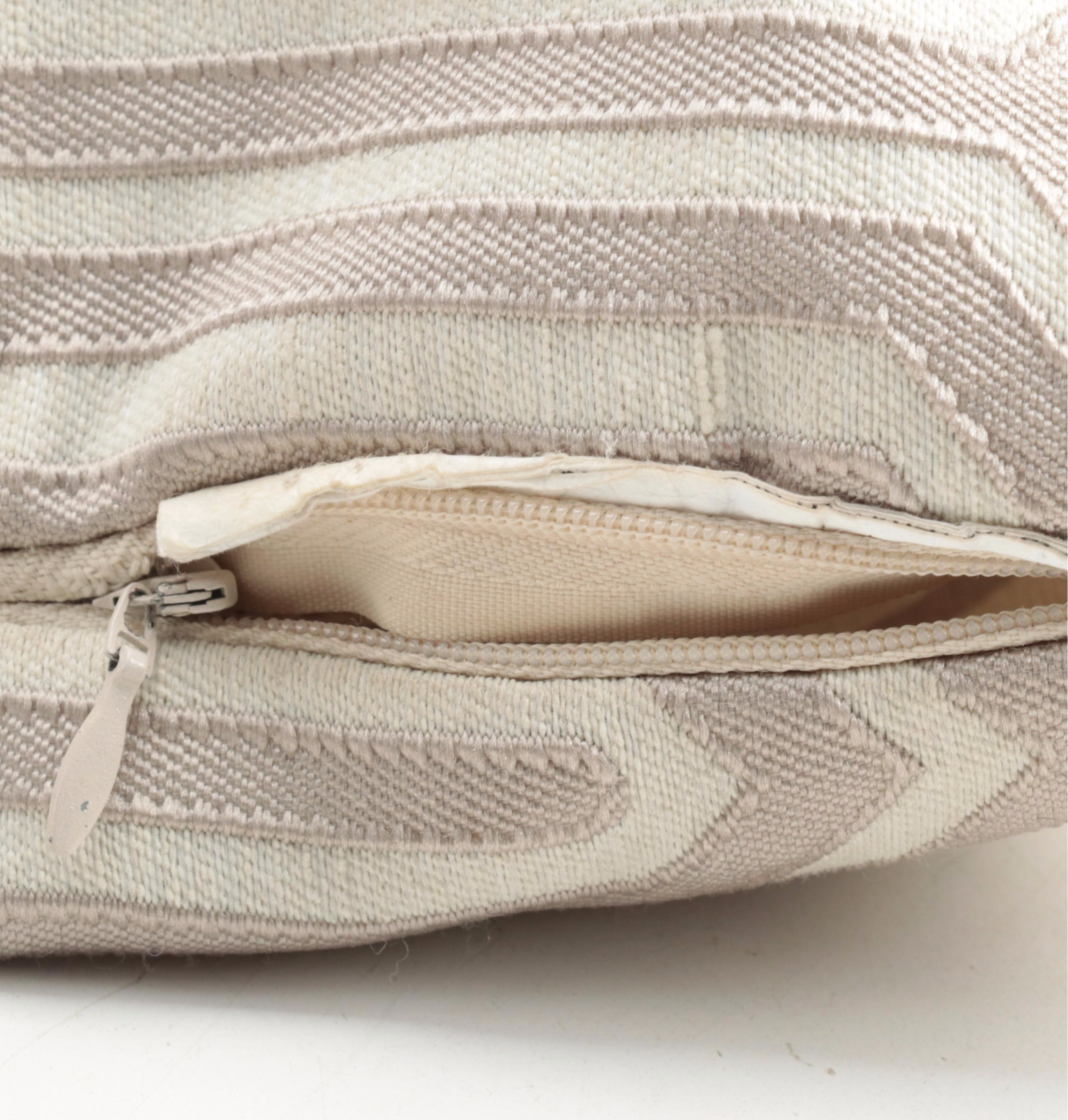 Contemporary Geometric Pattern Down Filled Accent Pillows