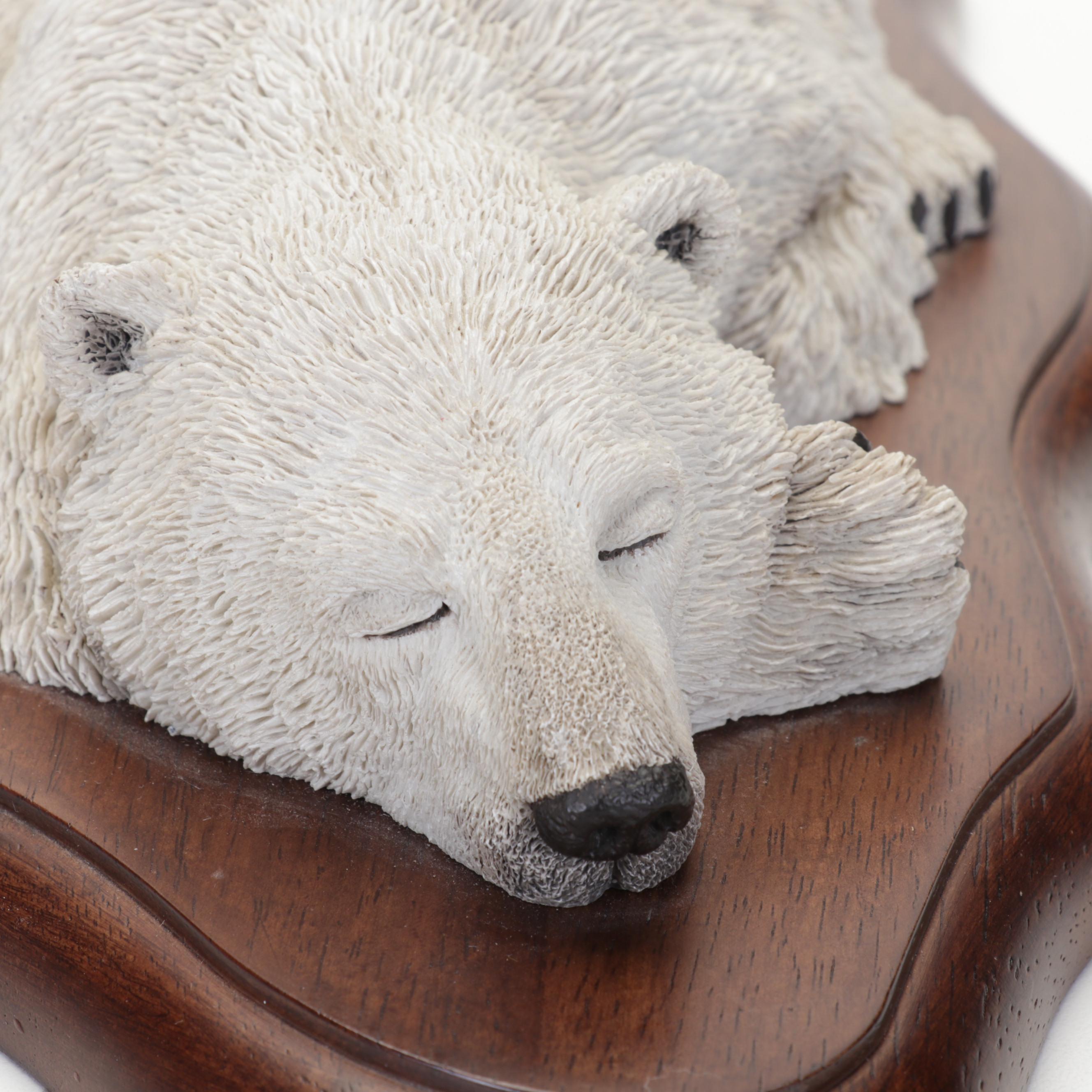 CreArt and Keith Sandulak Composite Sculptures"Polar Dreams" and "Puma"