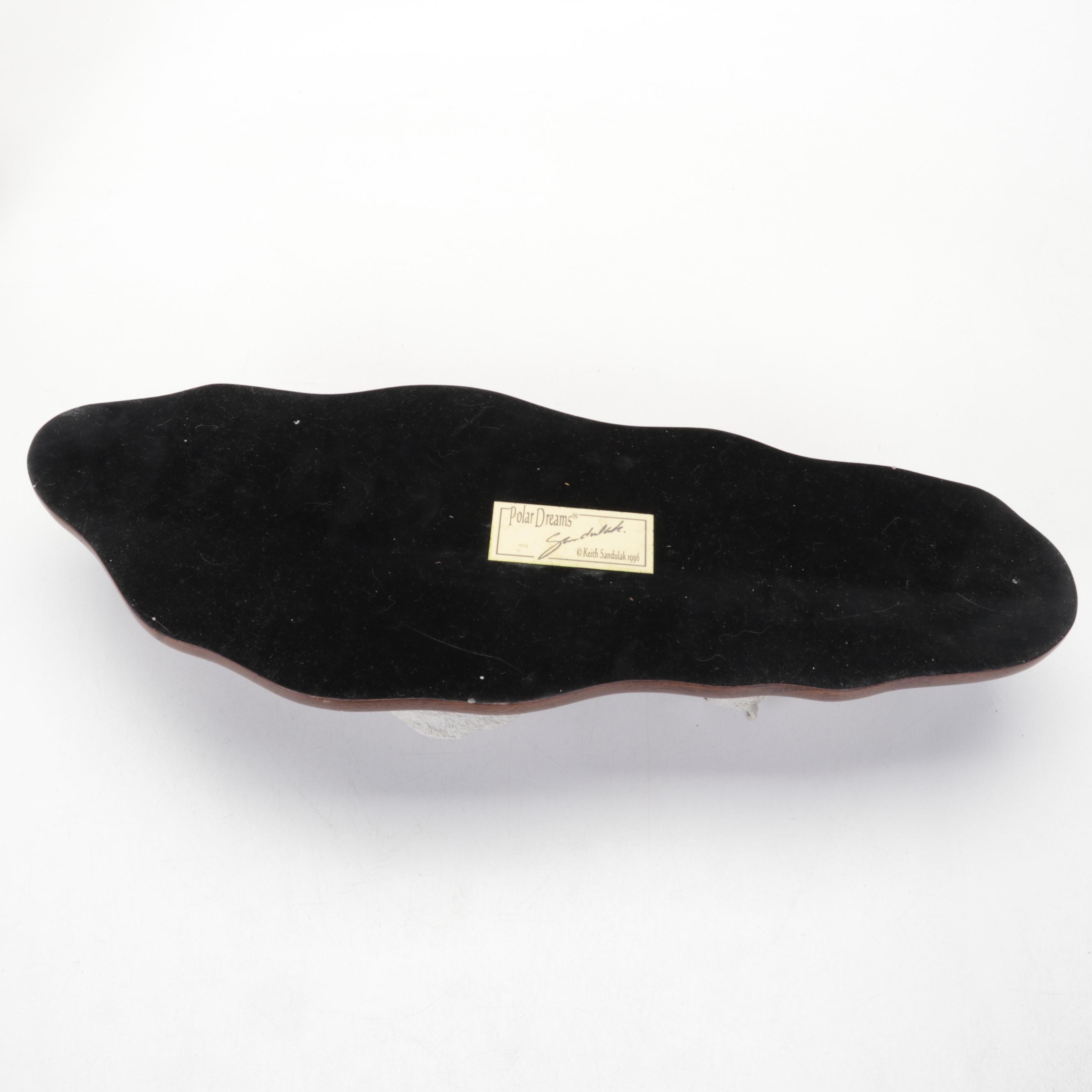 CreArt and Keith Sandulak Composite Sculptures"Polar Dreams" and "Puma"