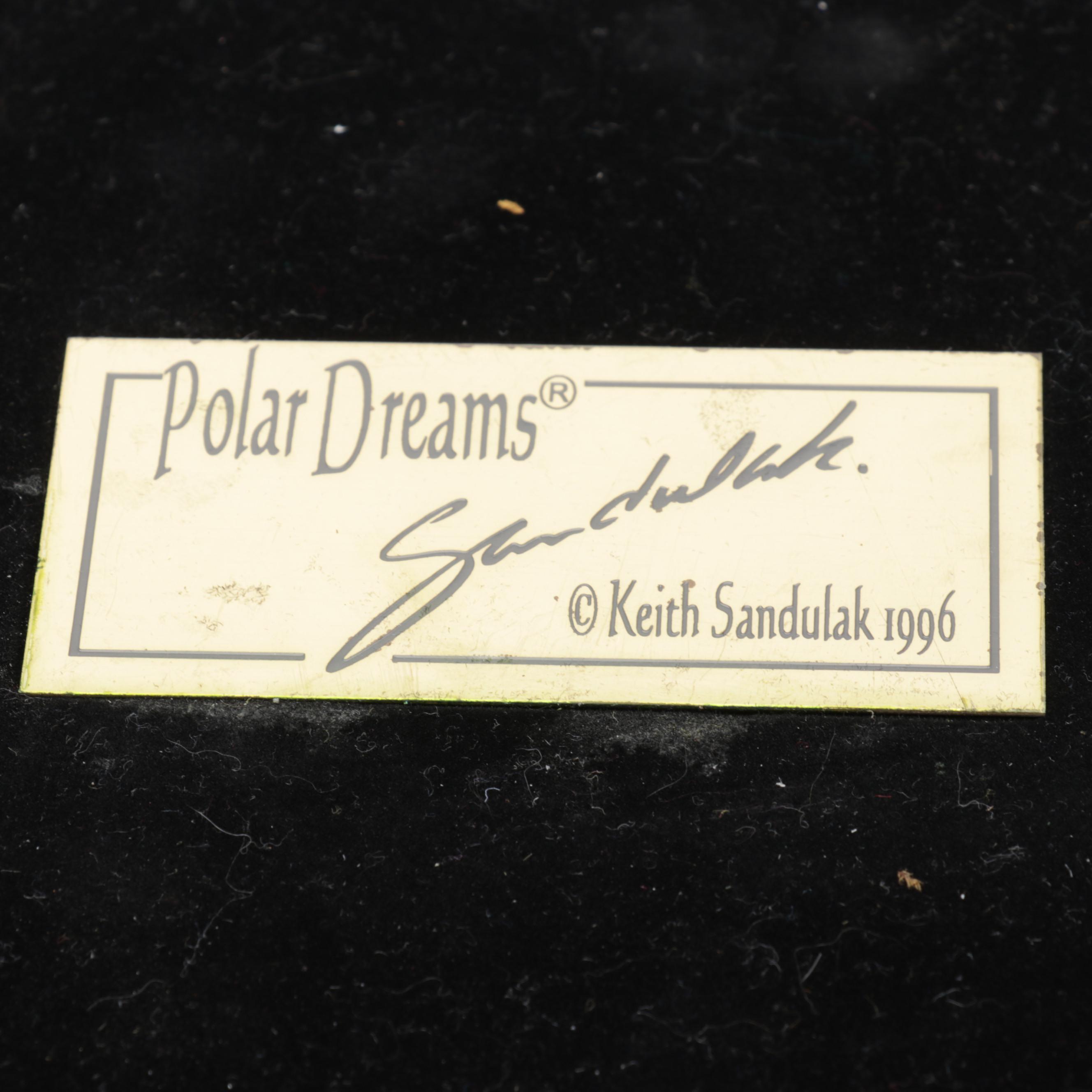 CreArt and Keith Sandulak Composite Sculptures"Polar Dreams" and "Puma"