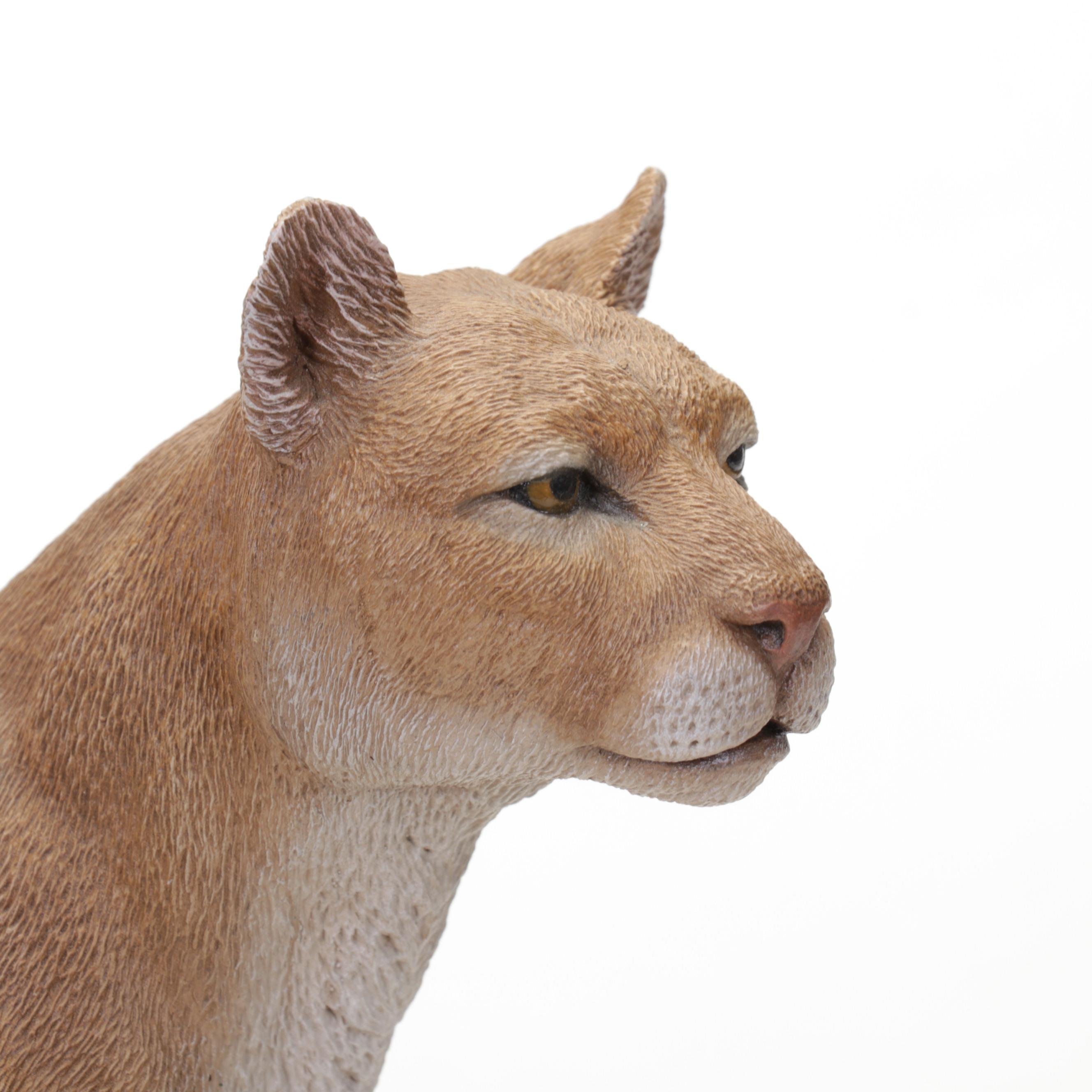 CreArt and Keith Sandulak Composite Sculptures"Polar Dreams" and "Puma"