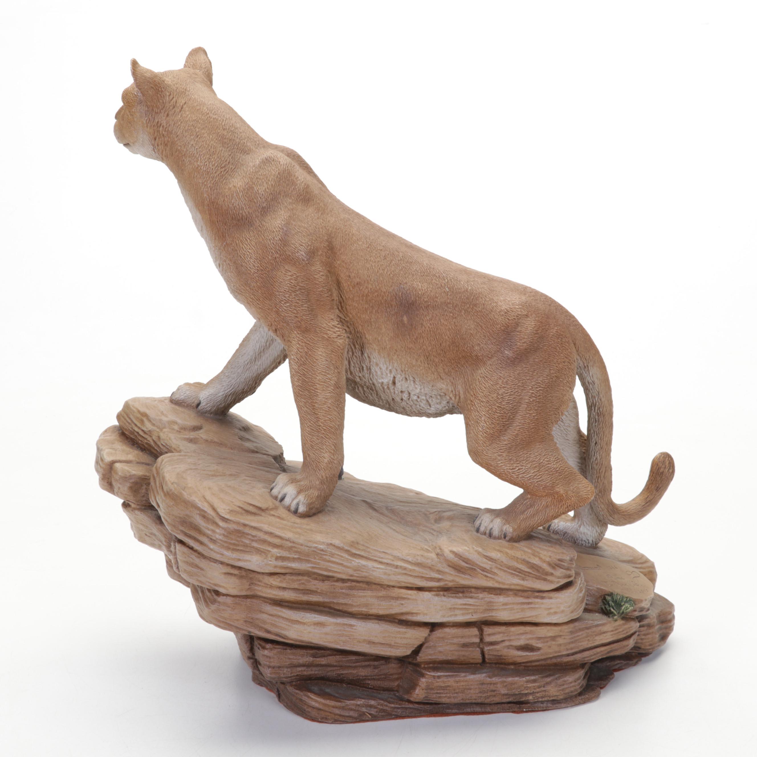 CreArt and Keith Sandulak Composite Sculptures"Polar Dreams" and "Puma"