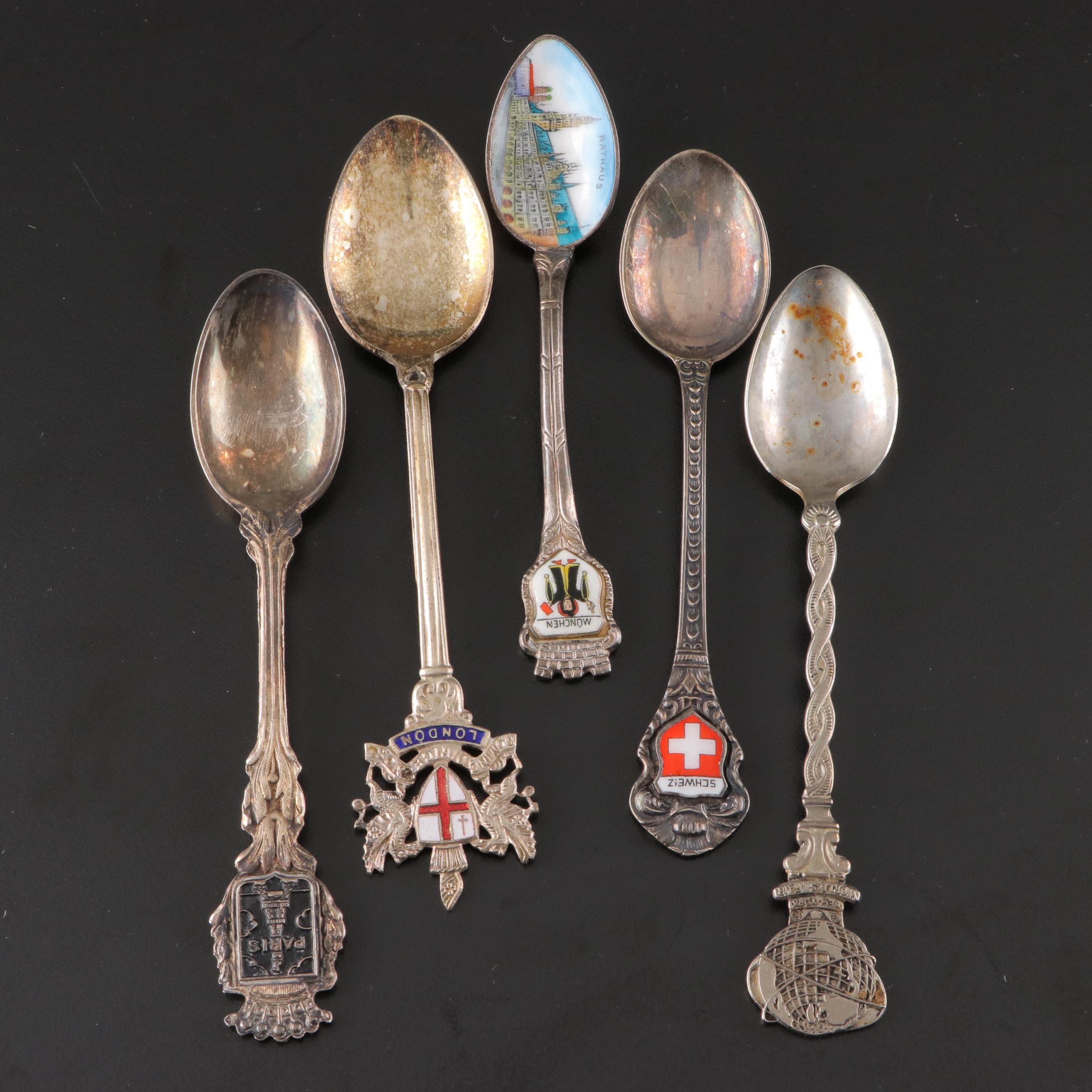 Heirloom with Other Sterling and Silver Plate Serving Utensils