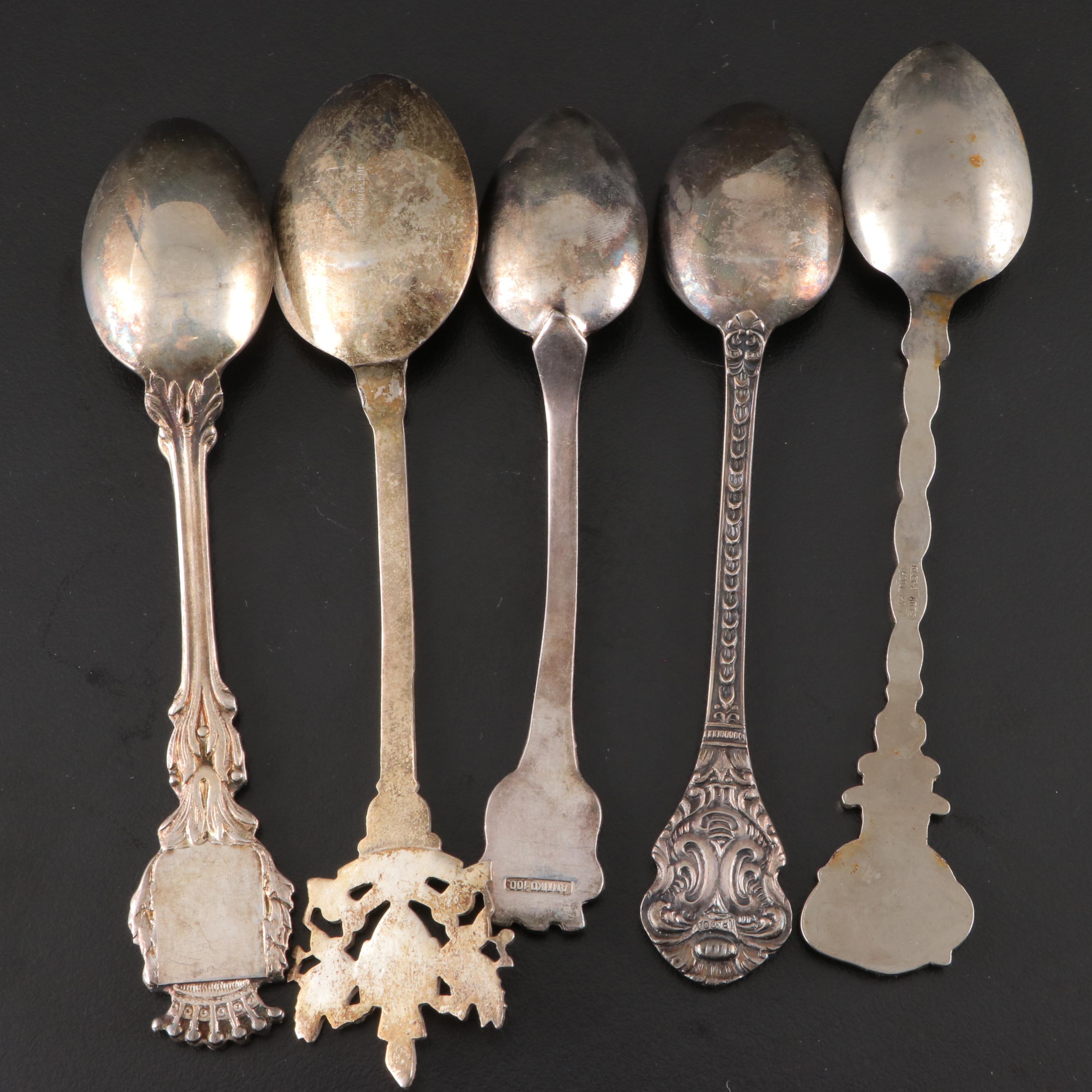 Heirloom with Other Sterling and Silver Plate Serving Utensils