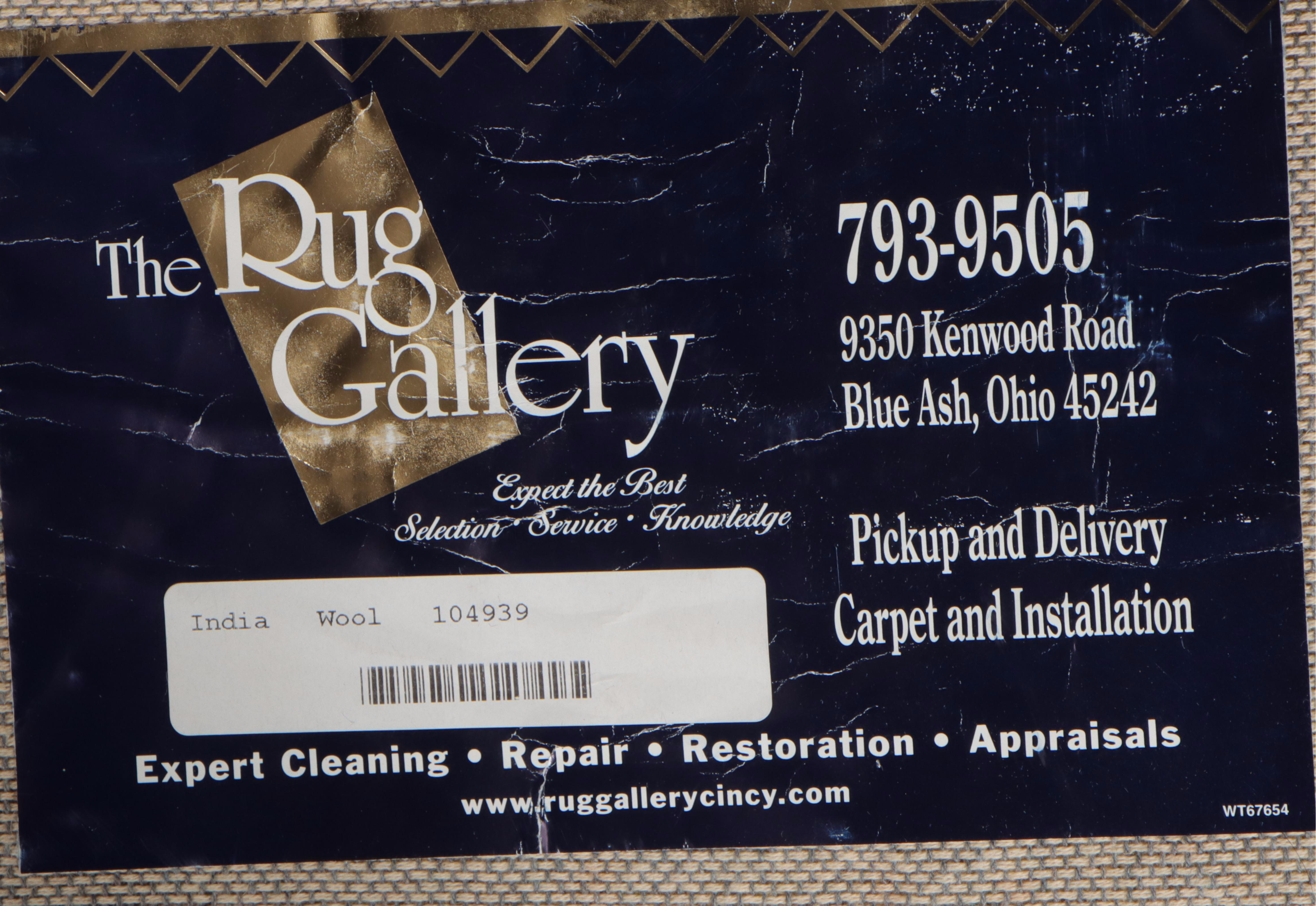 5' x 7'9 Hand-Tufted The Rug Gallery Diamond Pattern Area Rug