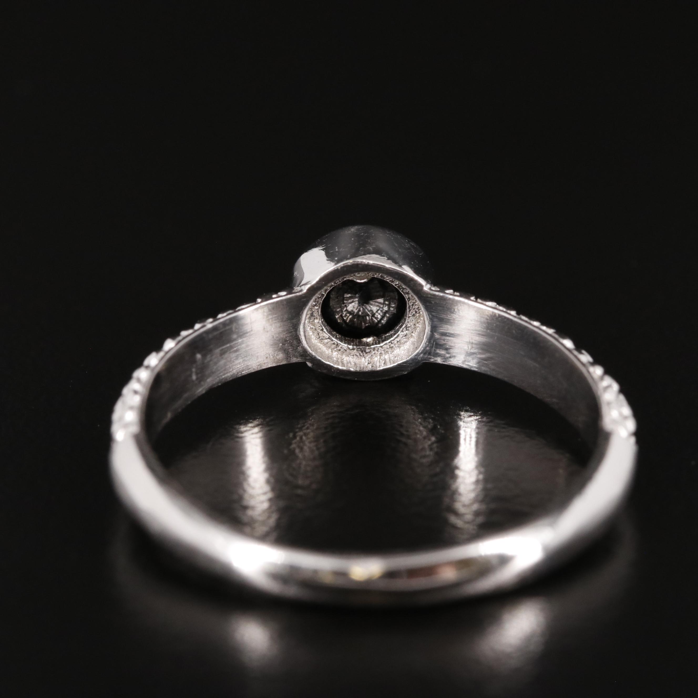 Sterling Sapphire Ring