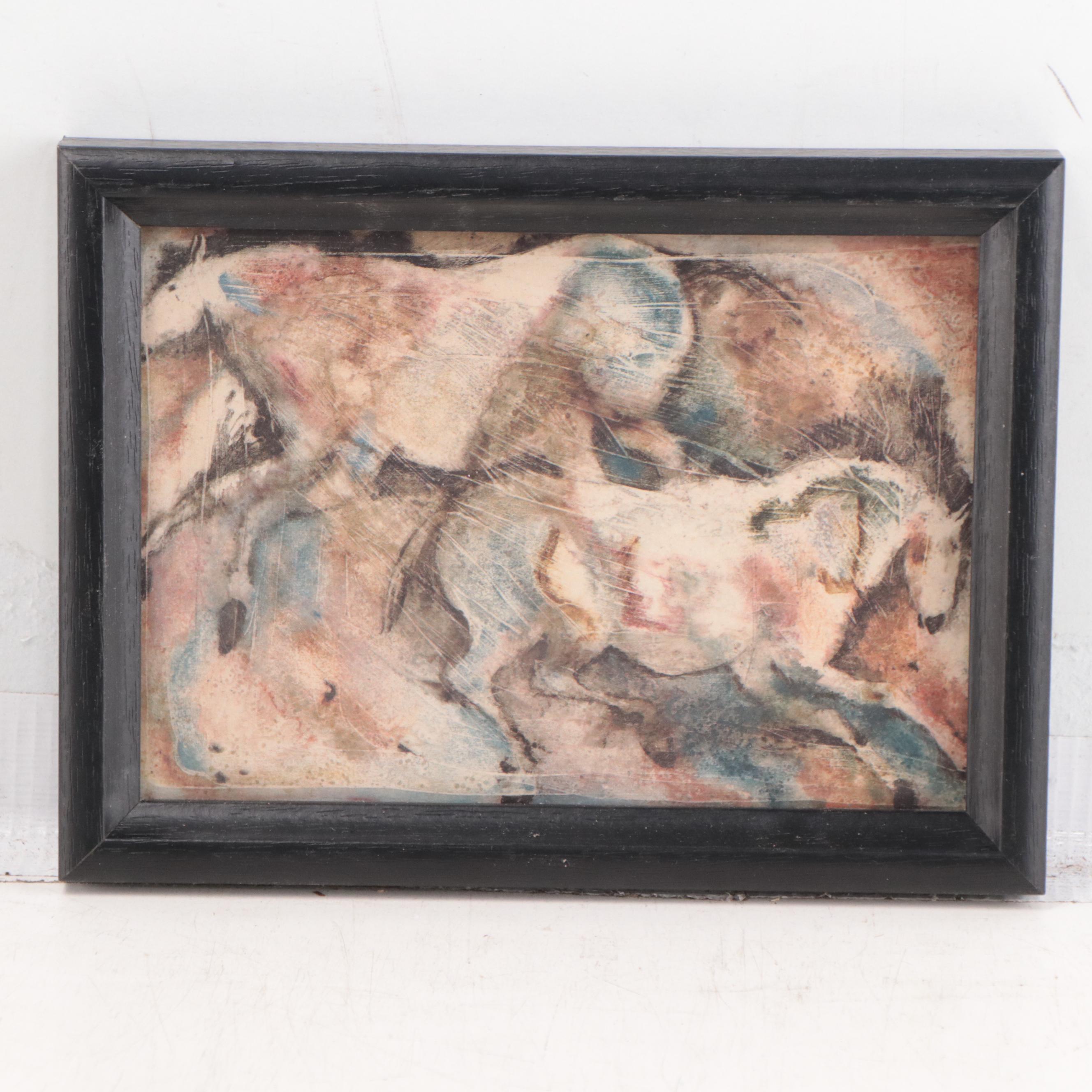 Offset Lithographs of Southwestern Scenes After Carol Grigg