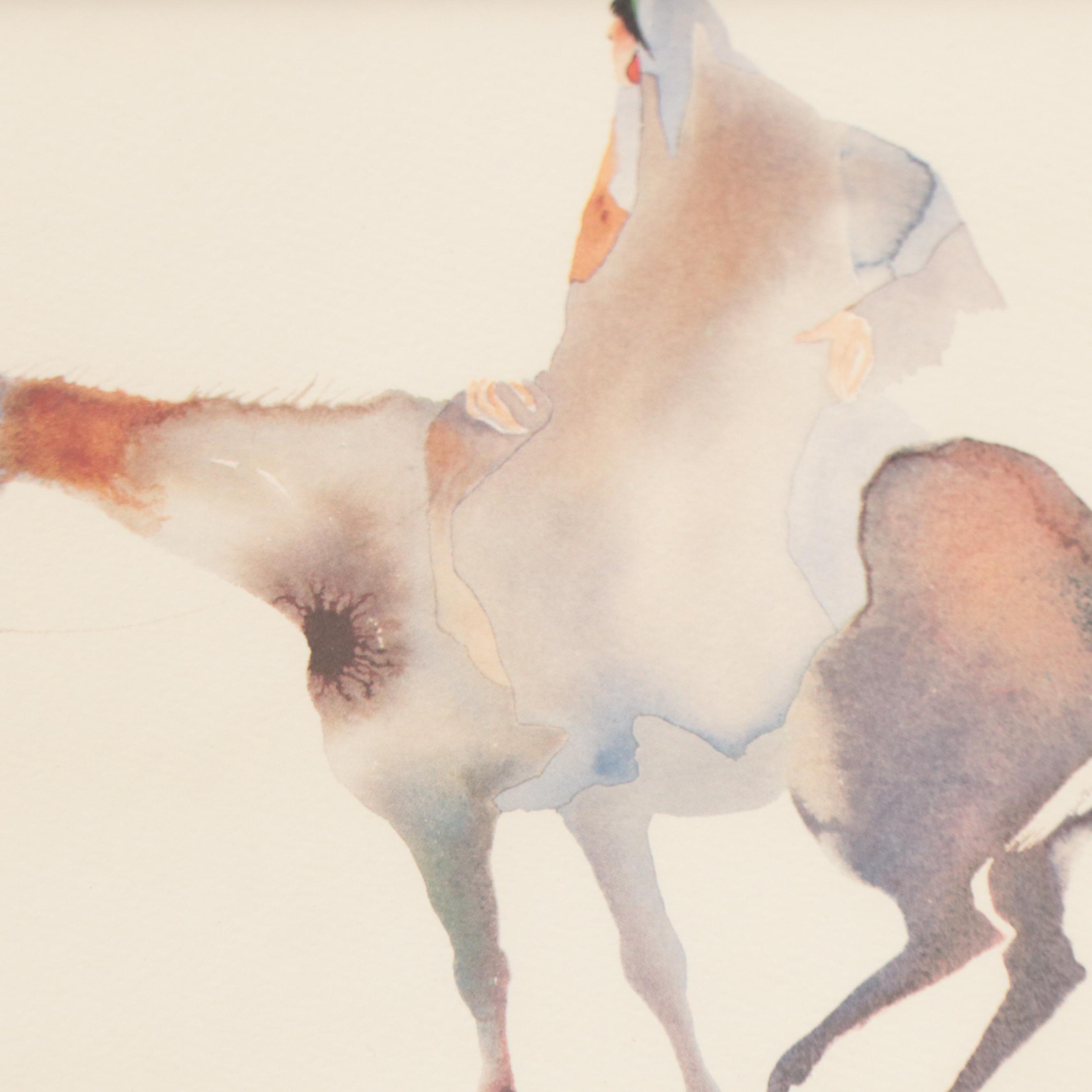 Offset Lithographs of Southwestern Scenes After Carol Grigg