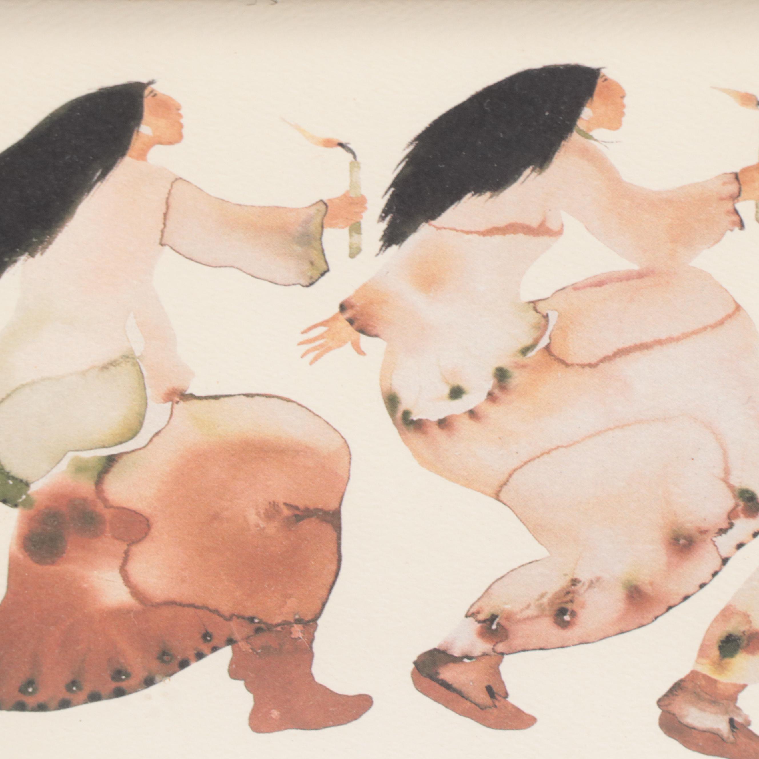 Offset Lithographs of Southwestern Scenes After Carol Grigg