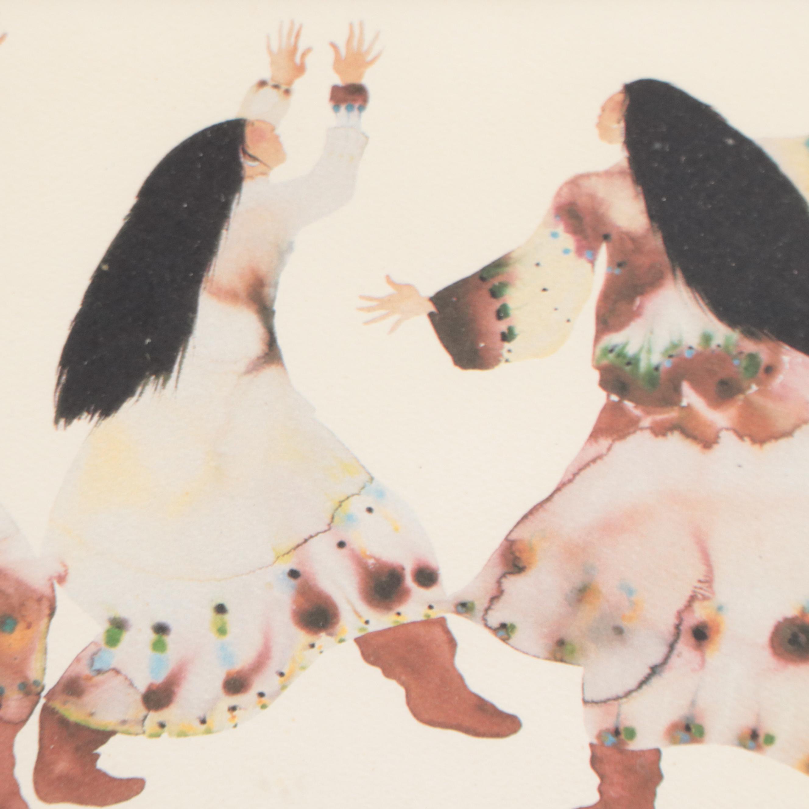 Offset Lithographs of Southwestern Scenes After Carol Grigg