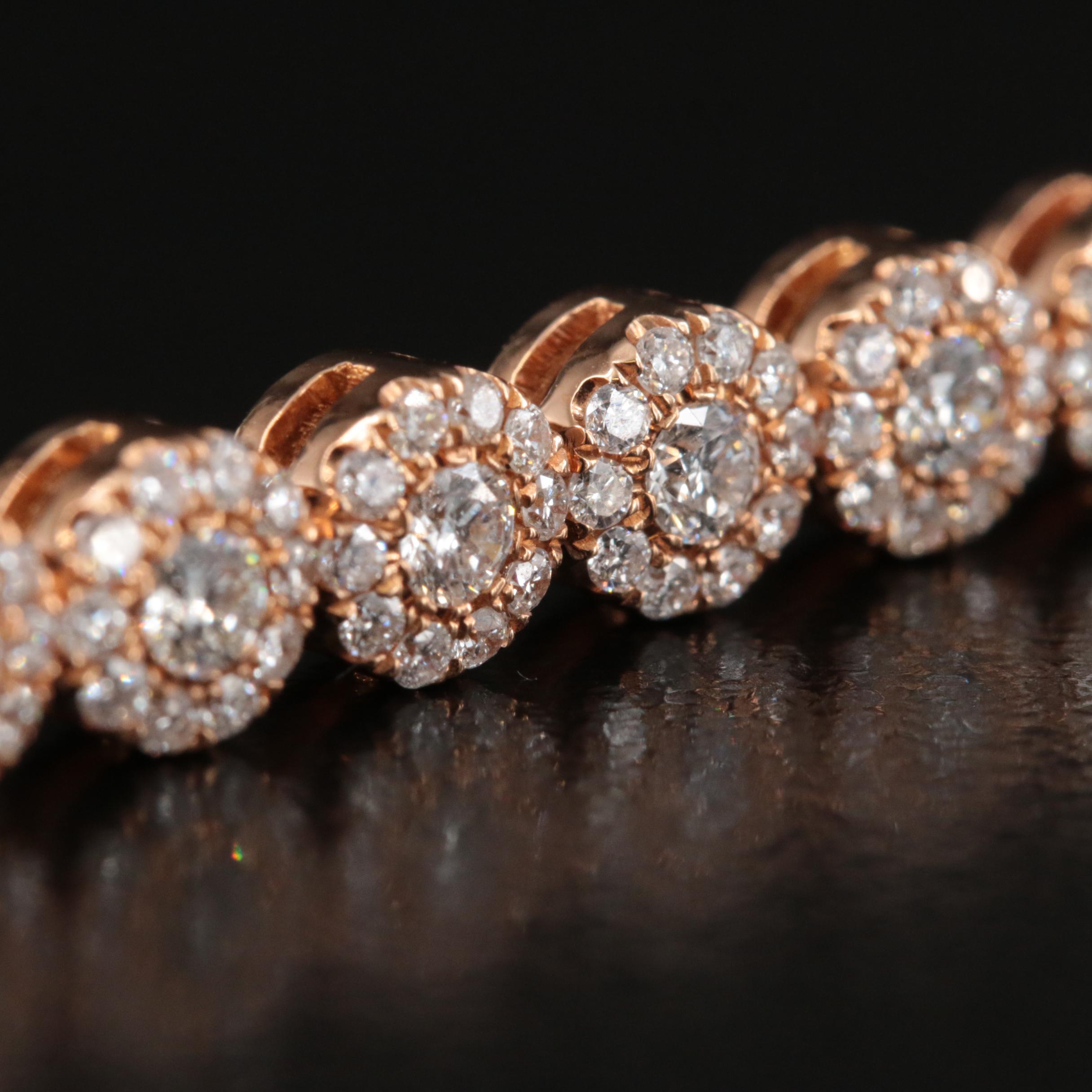 18K 5.25 CTW Diamond Bracelet