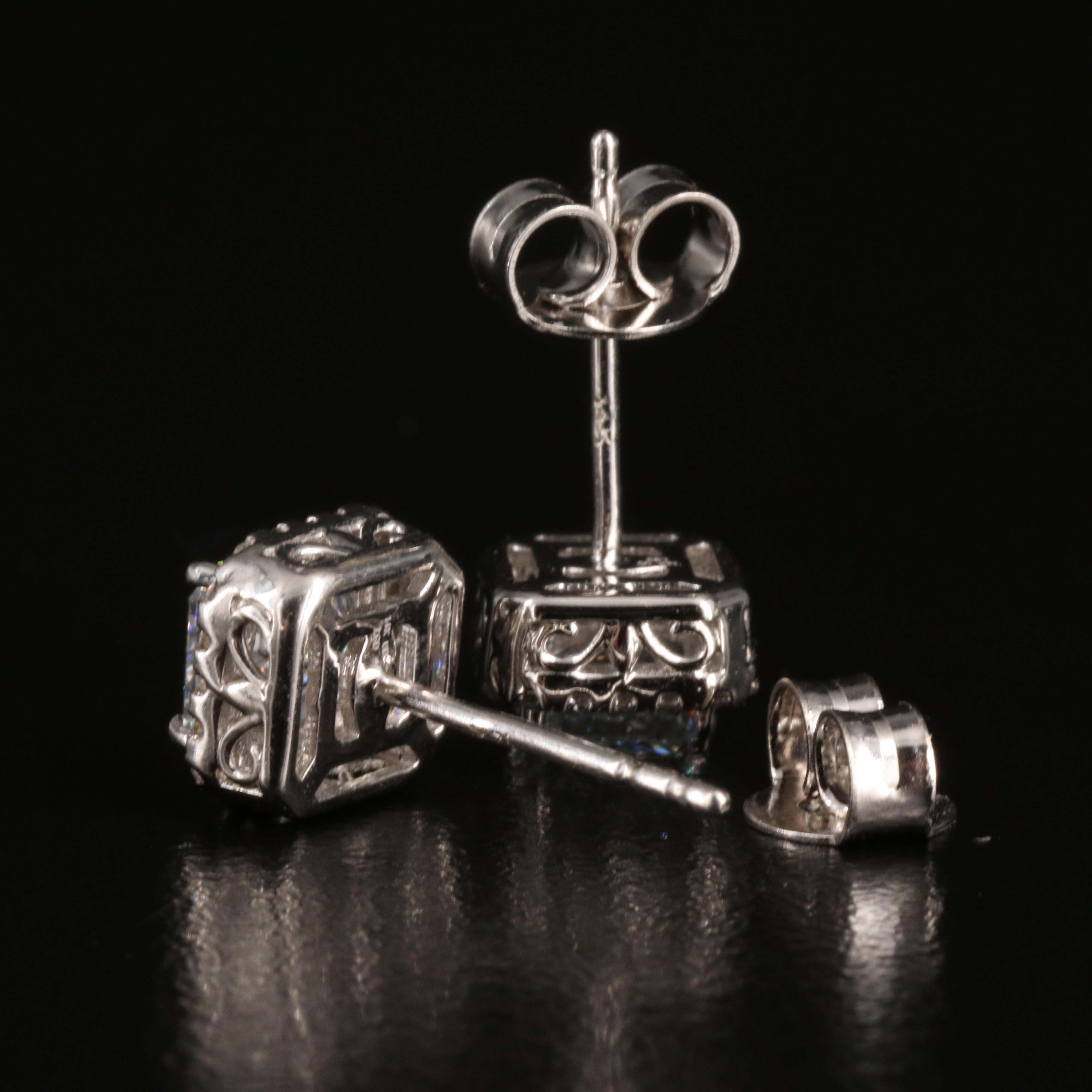 14K 1.42 CTW Lab Grown Diamond Stud Earrings