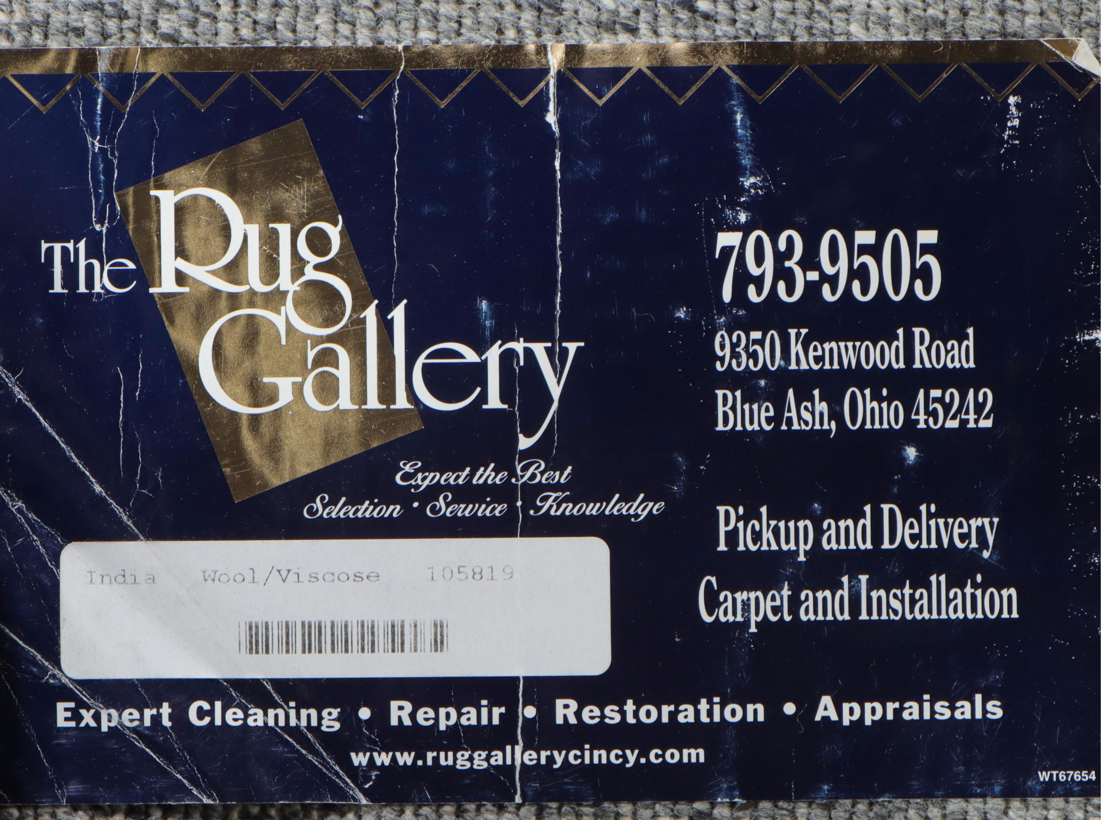 5' x 7'11 Hand-Knotted The Rug Gallery Contemporary Area Rug