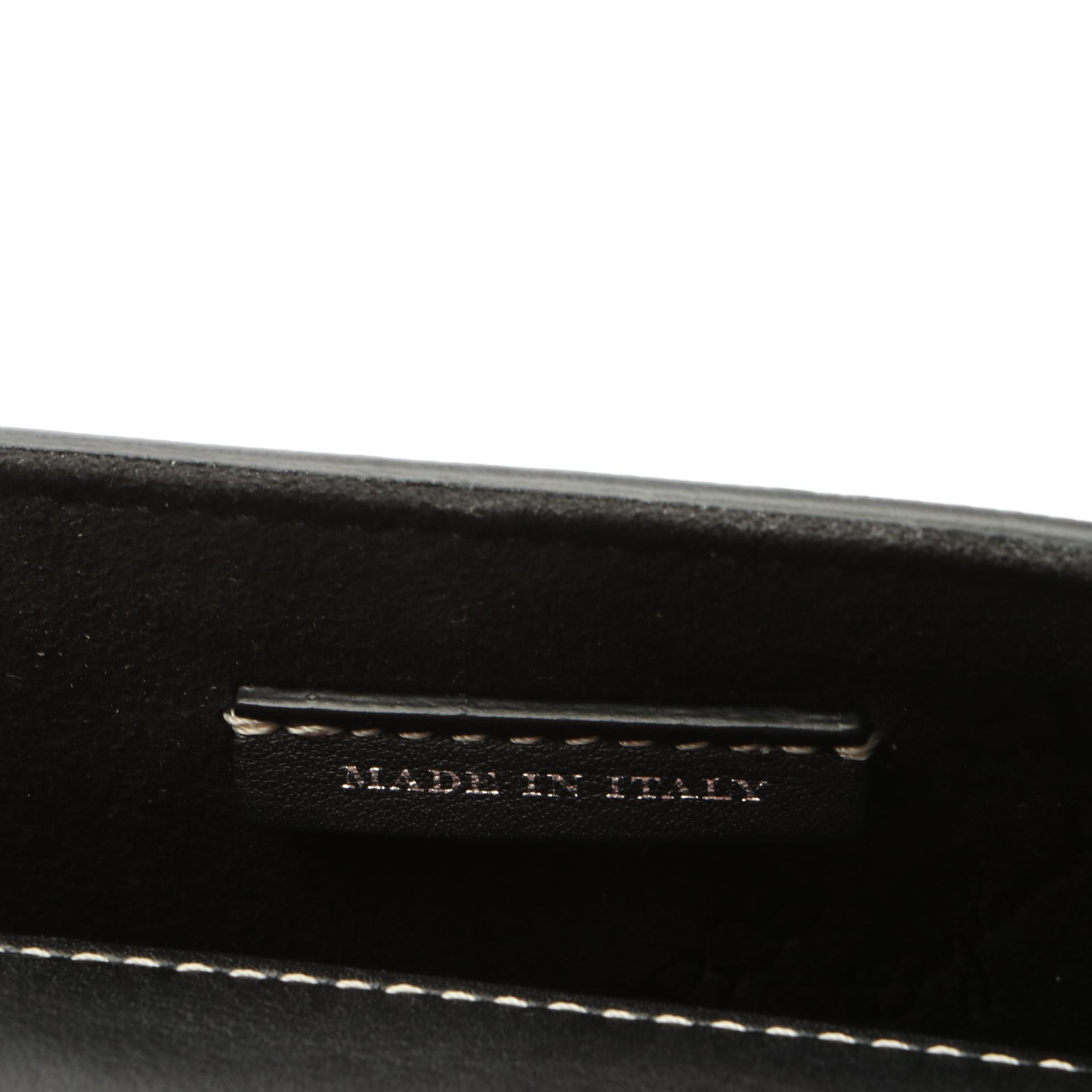 Burberry DK88 Mini Top Handle Bag in Graphic Print Leather