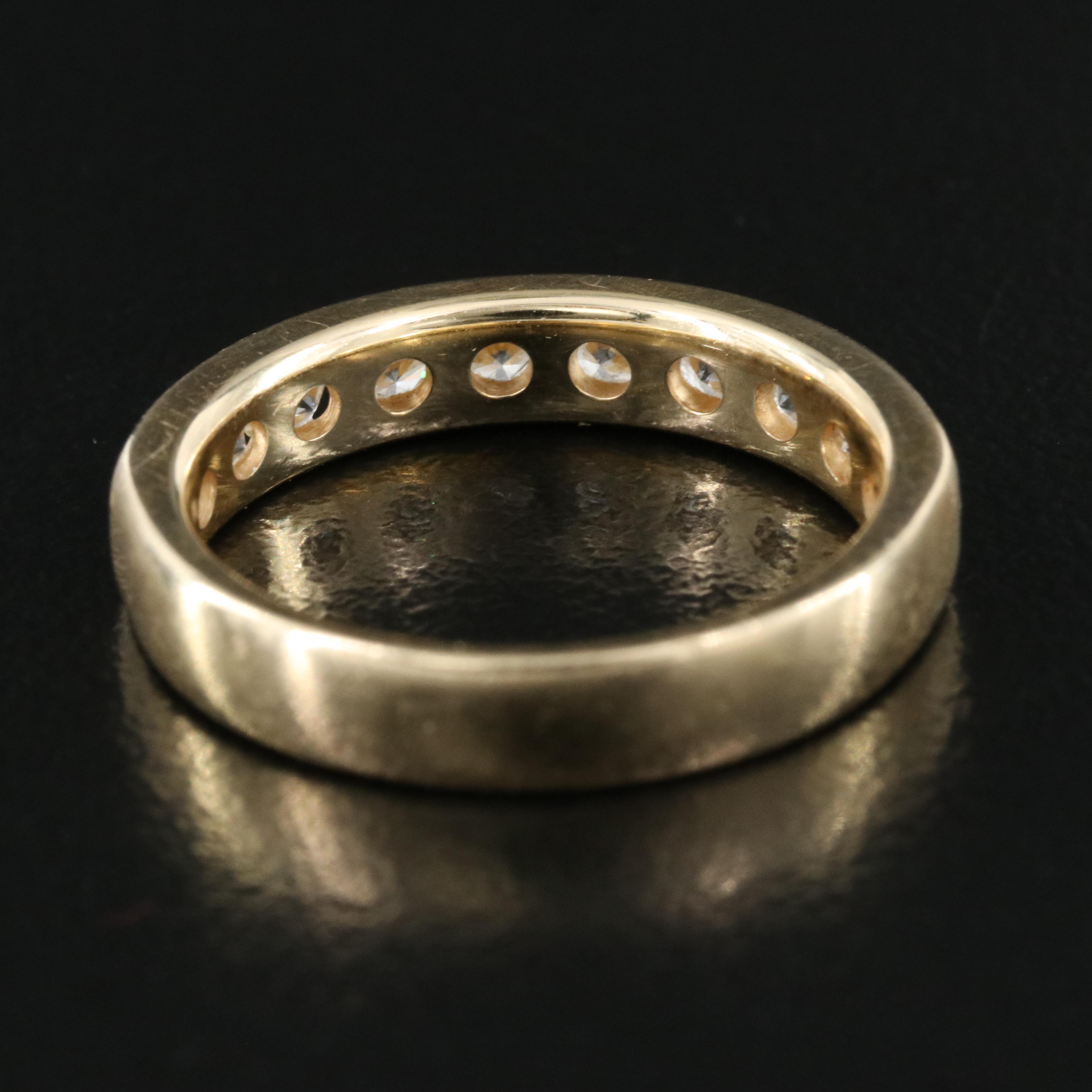 14K 0.95 CTW Diamond Band