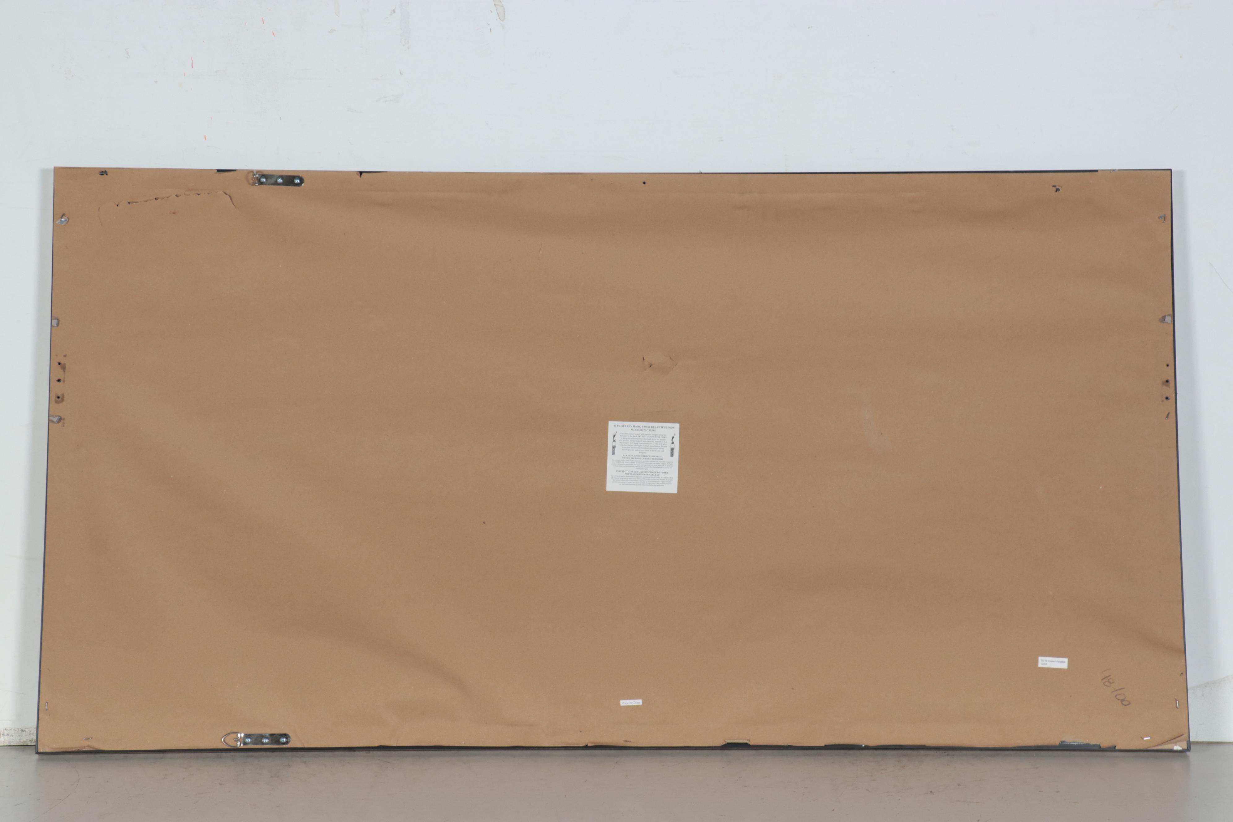 Embellished Offset Lithograph "Blue Lagoon 8," Late 20th Century