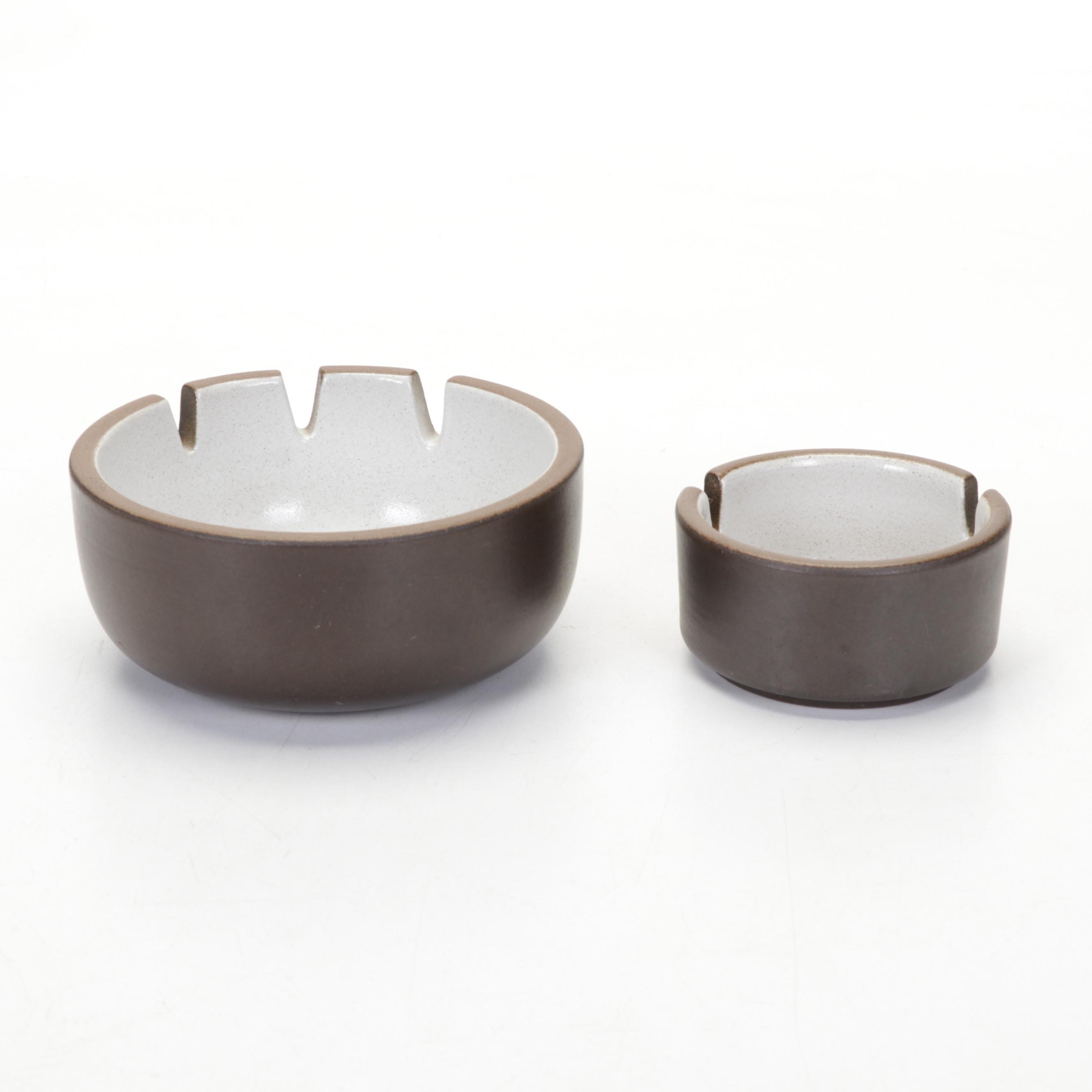 Heath and Erickson Glass Controlled Bubble Ashtray With Kinetic Sculpture