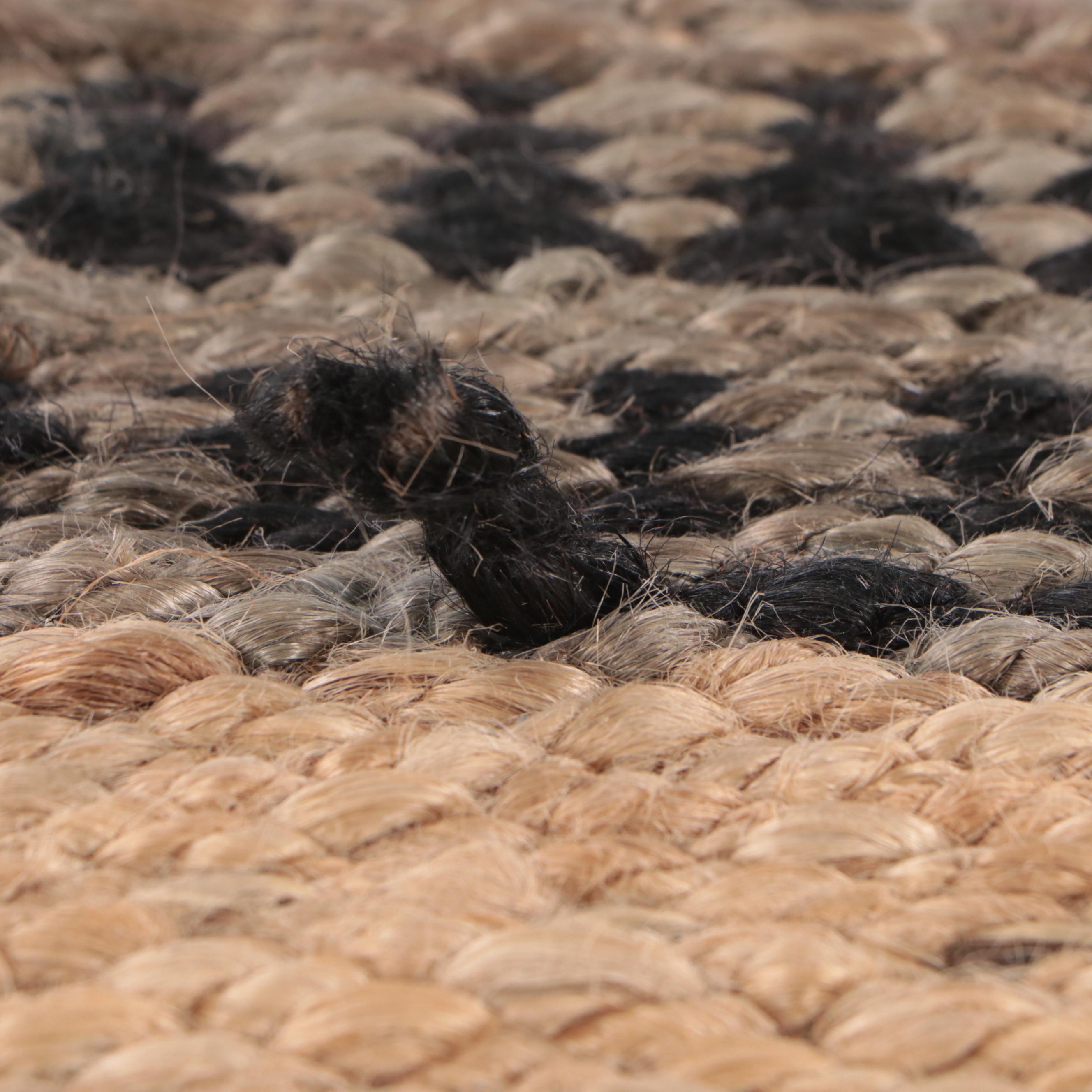 5'1 x 9' Handwoven World Market Indian Jute Area Rug