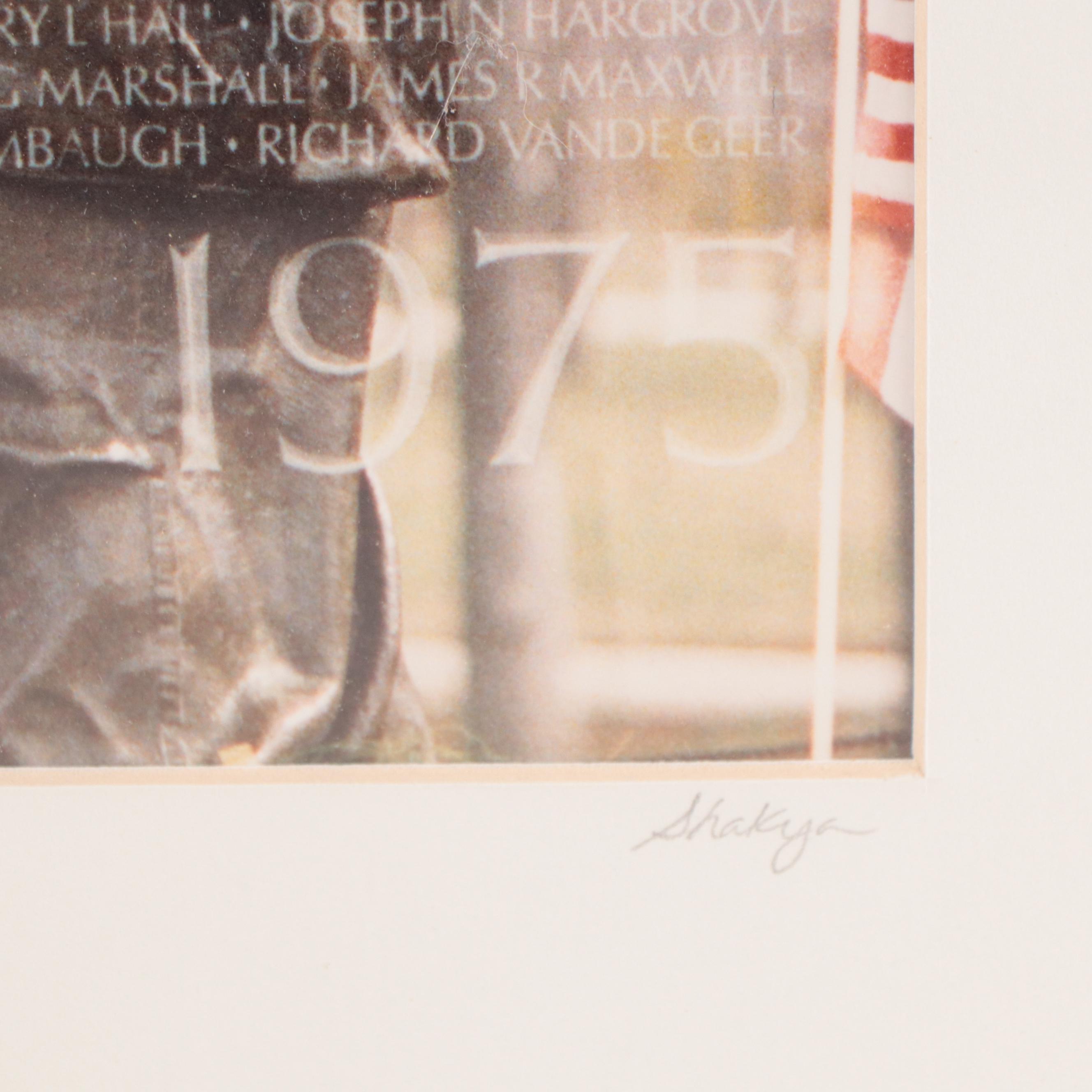 Hope Shakya Color Photograph of War Memorials