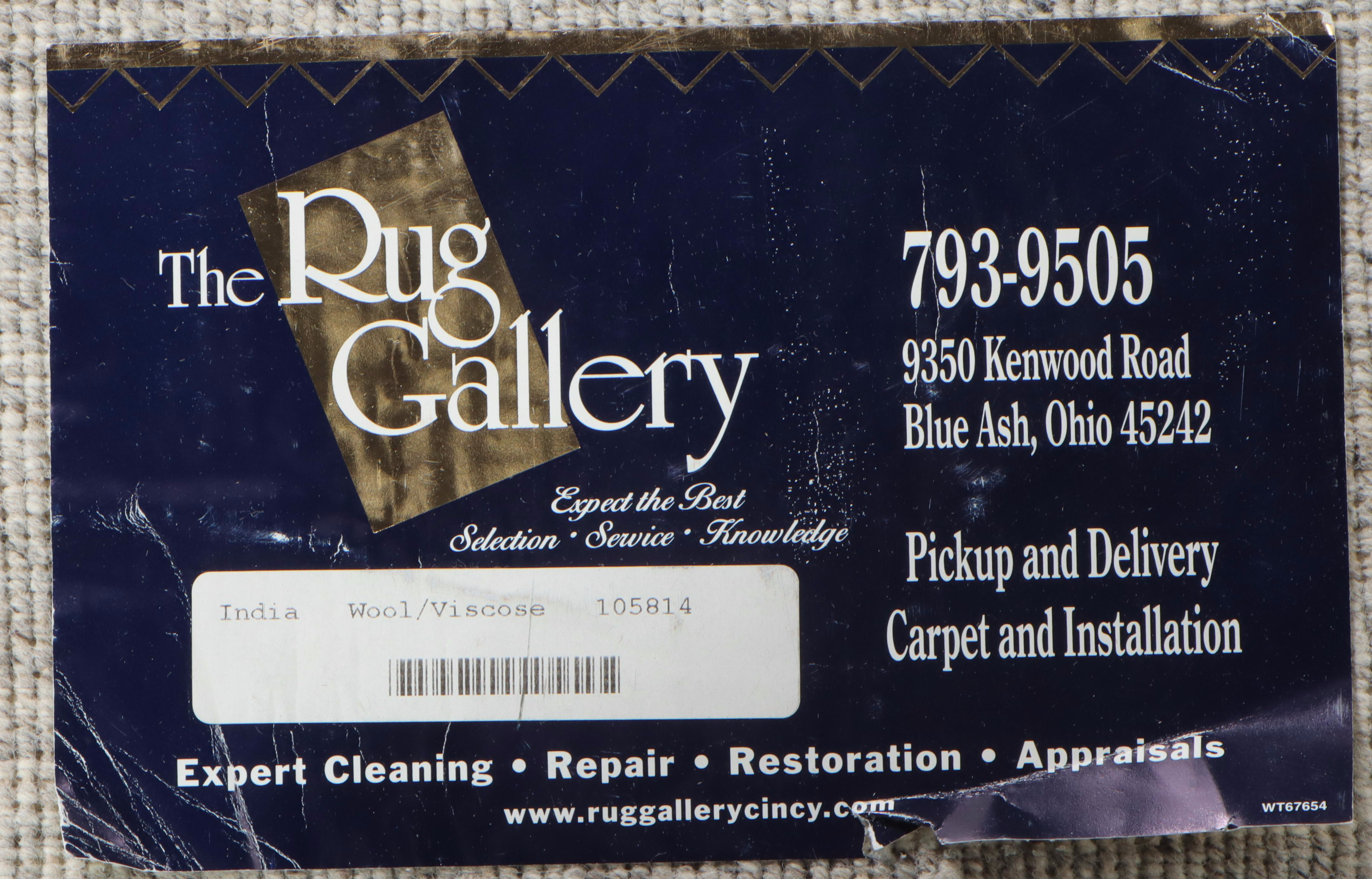 5' x 7'11 Hand-Knotted The Rug Gallery Indian Diamond Trellis Area Rug