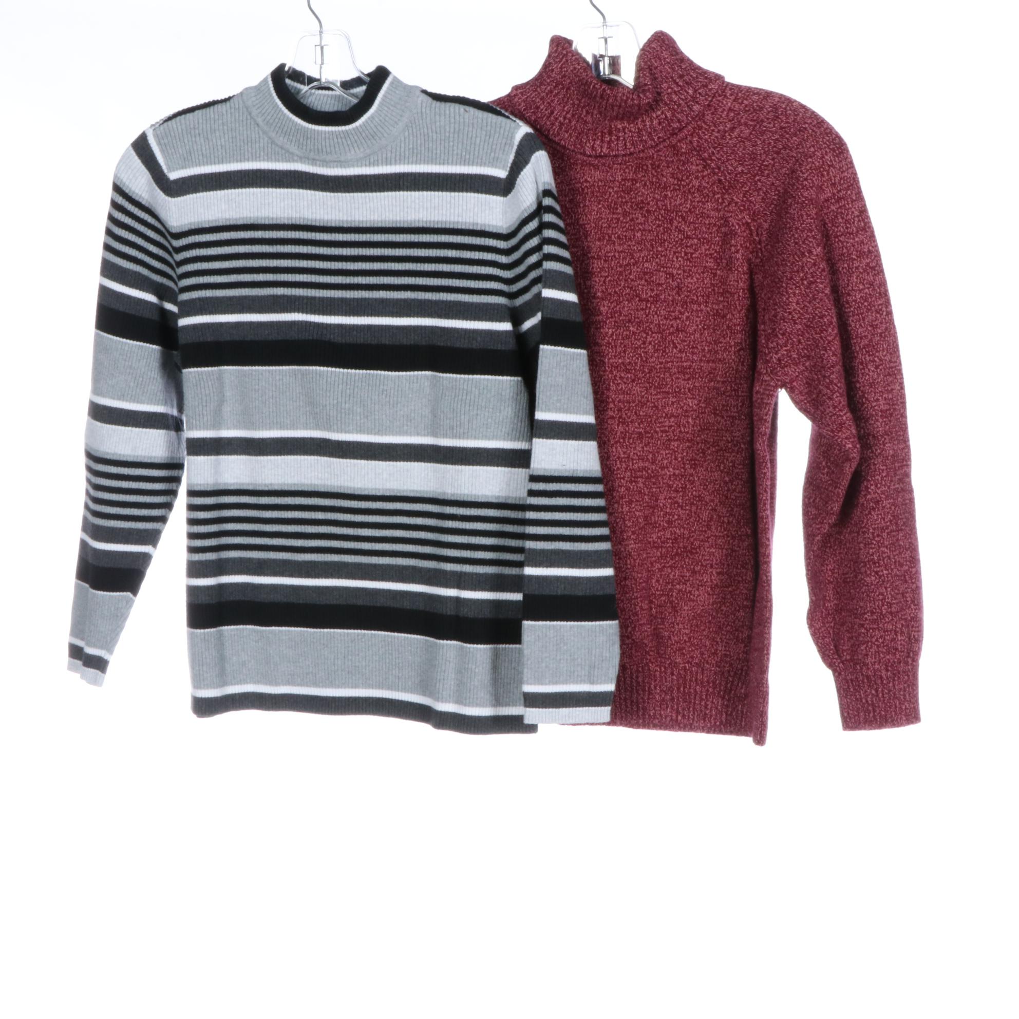 Karen Scott Sweaters and Gloria Vanderbilt Amanda Style Jeans