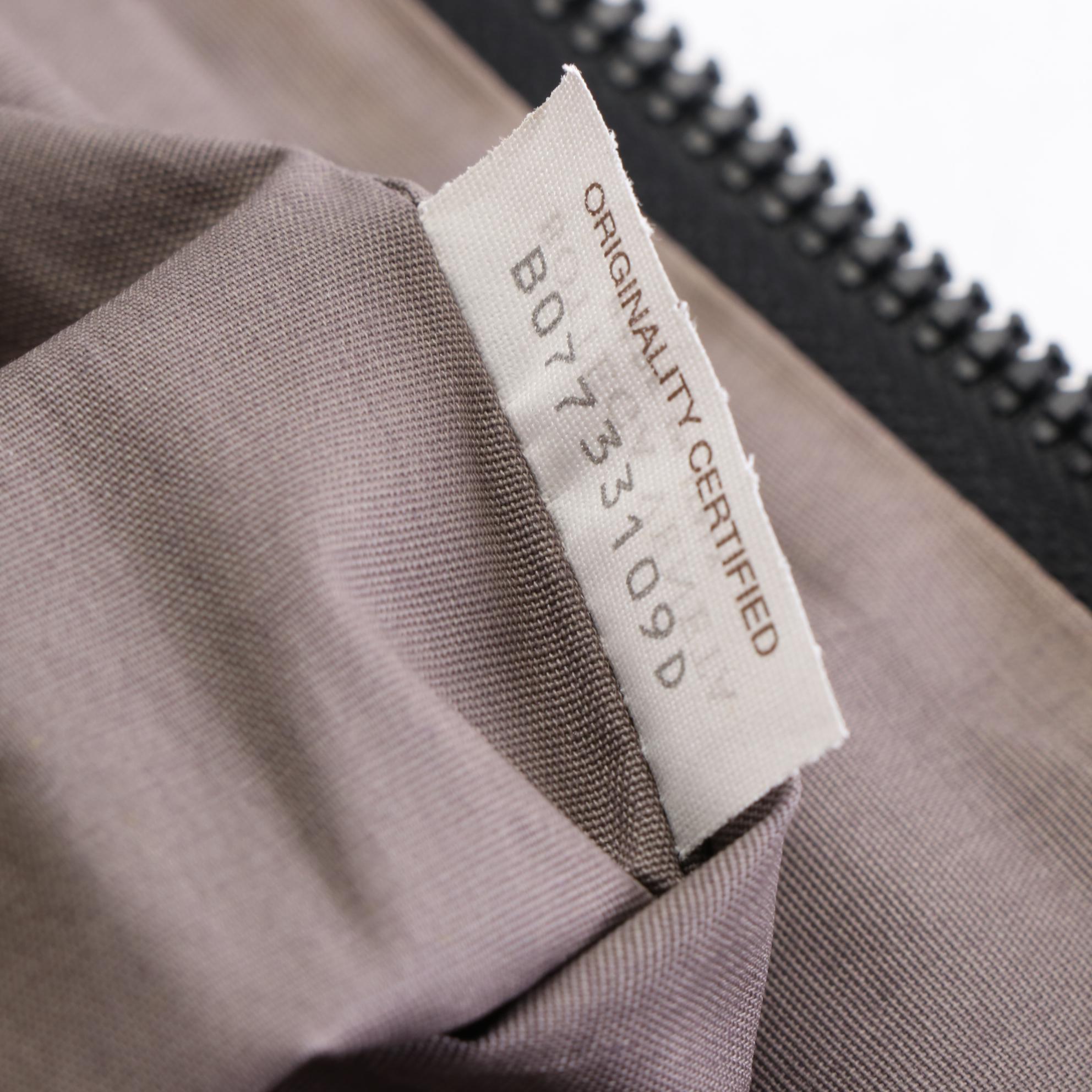 Bottega Veneta Meridian Pouch in Canvas and Intrecciato Leather