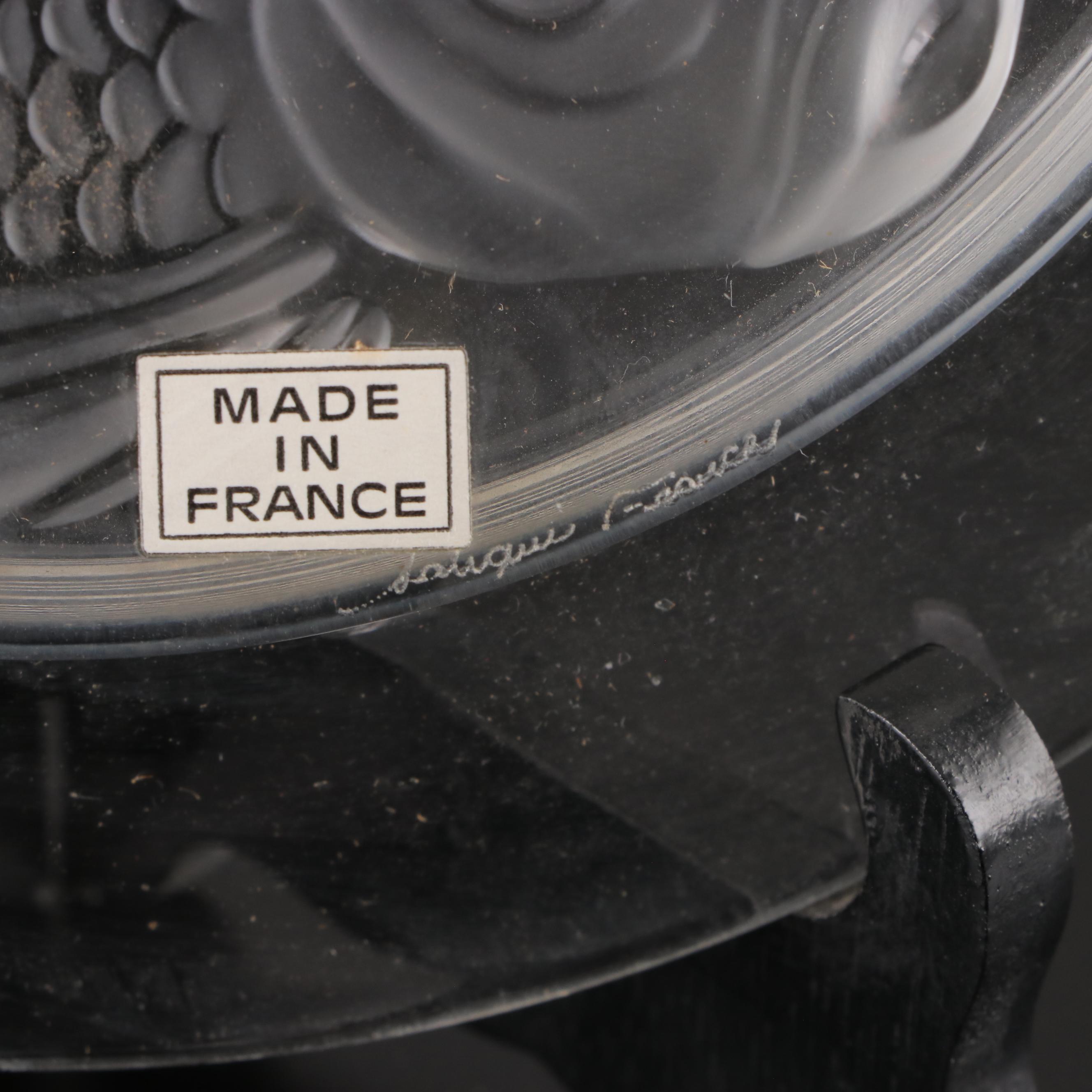 Lalique "Duo de Poisson" and More Annual Crystal Plates, 1971–1976