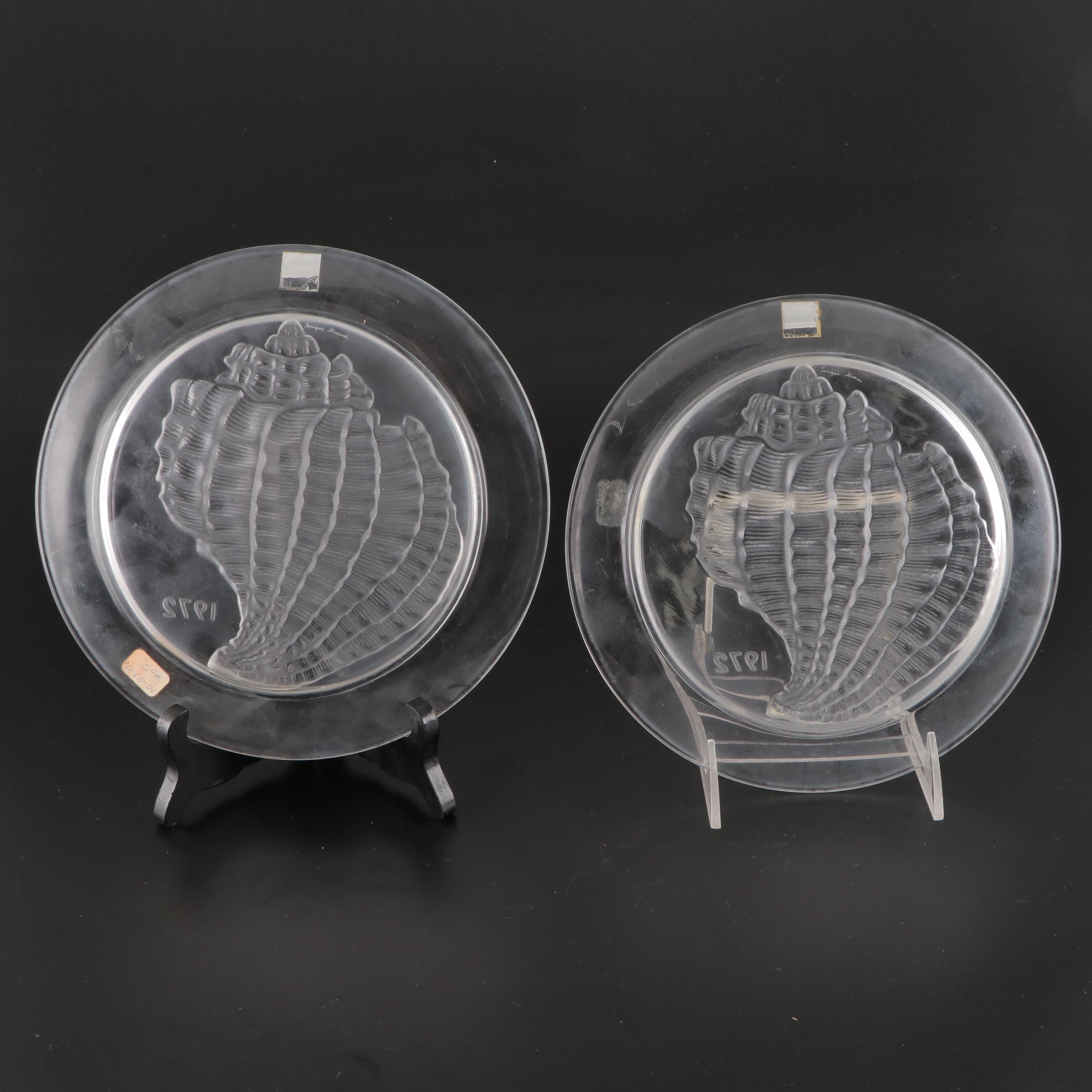 Lalique "Duo de Poisson" and More Annual Crystal Plates, 1971–1976