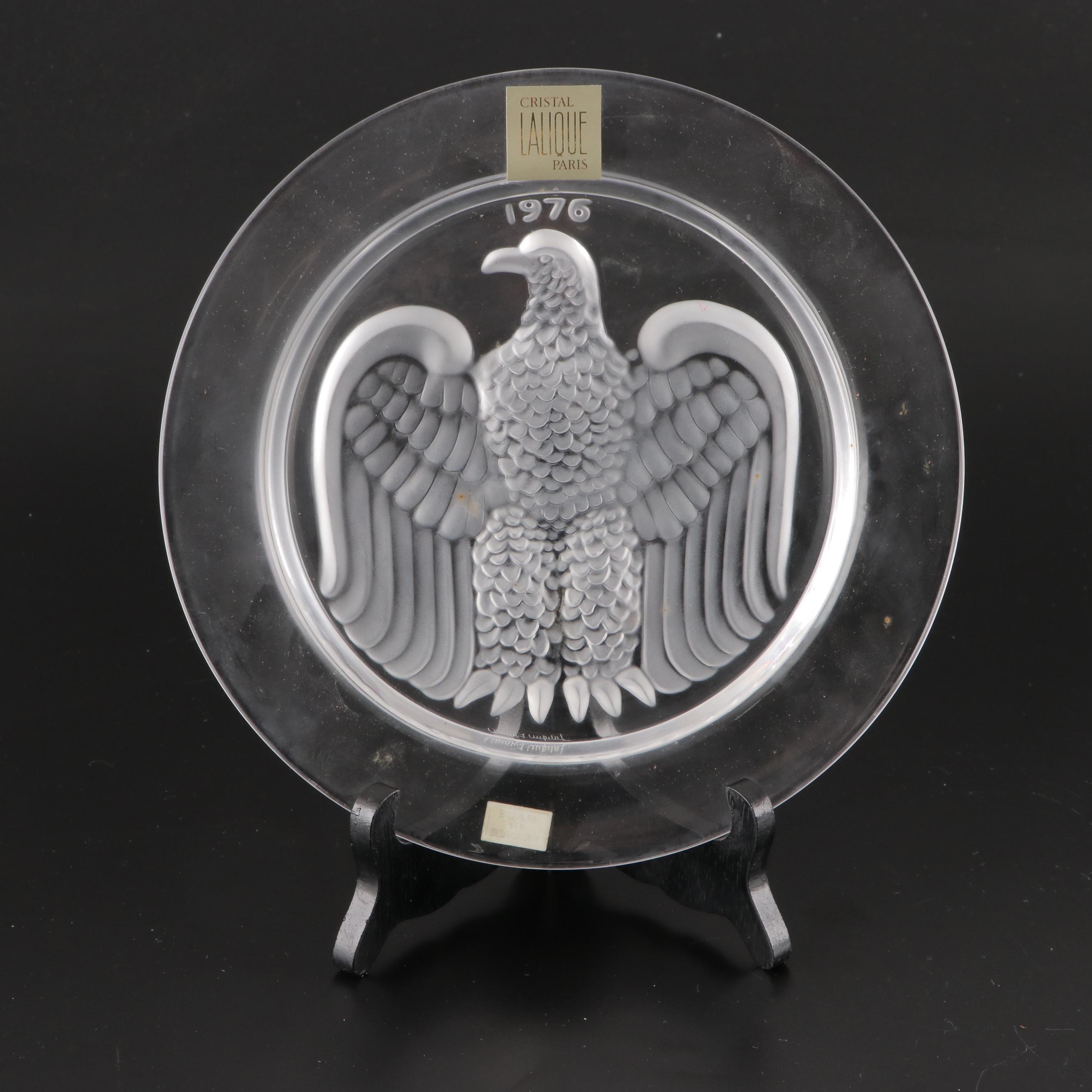 Lalique "Duo de Poisson" and More Annual Crystal Plates, 1971–1976