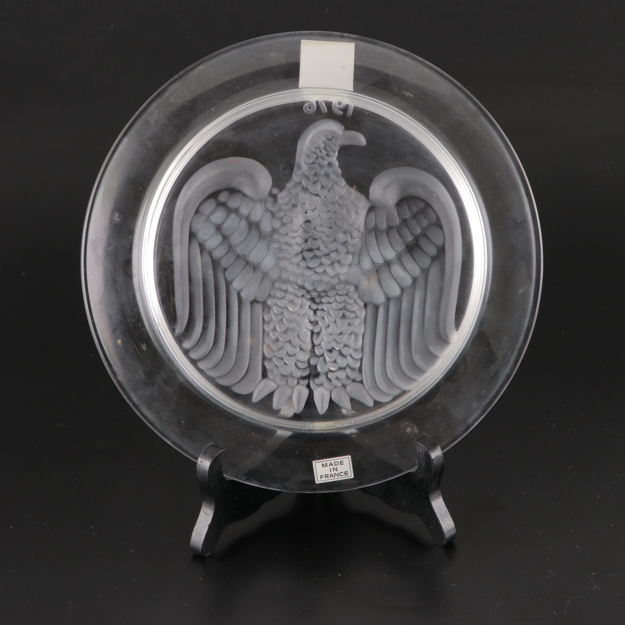 Lalique "Duo de Poisson" and More Annual Crystal Plates, 1971–1976