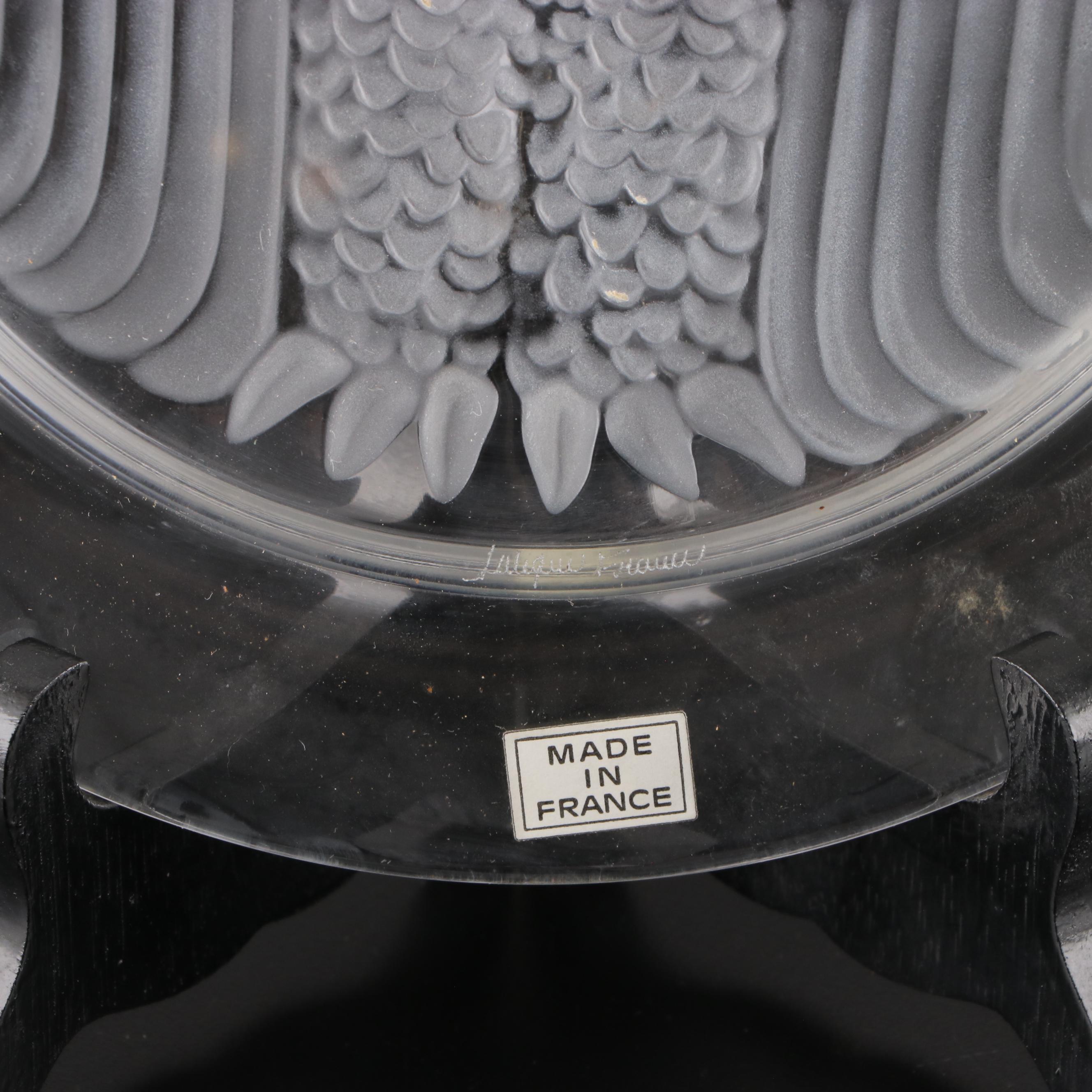 Lalique "Duo de Poisson" and More Annual Crystal Plates, 1971–1976