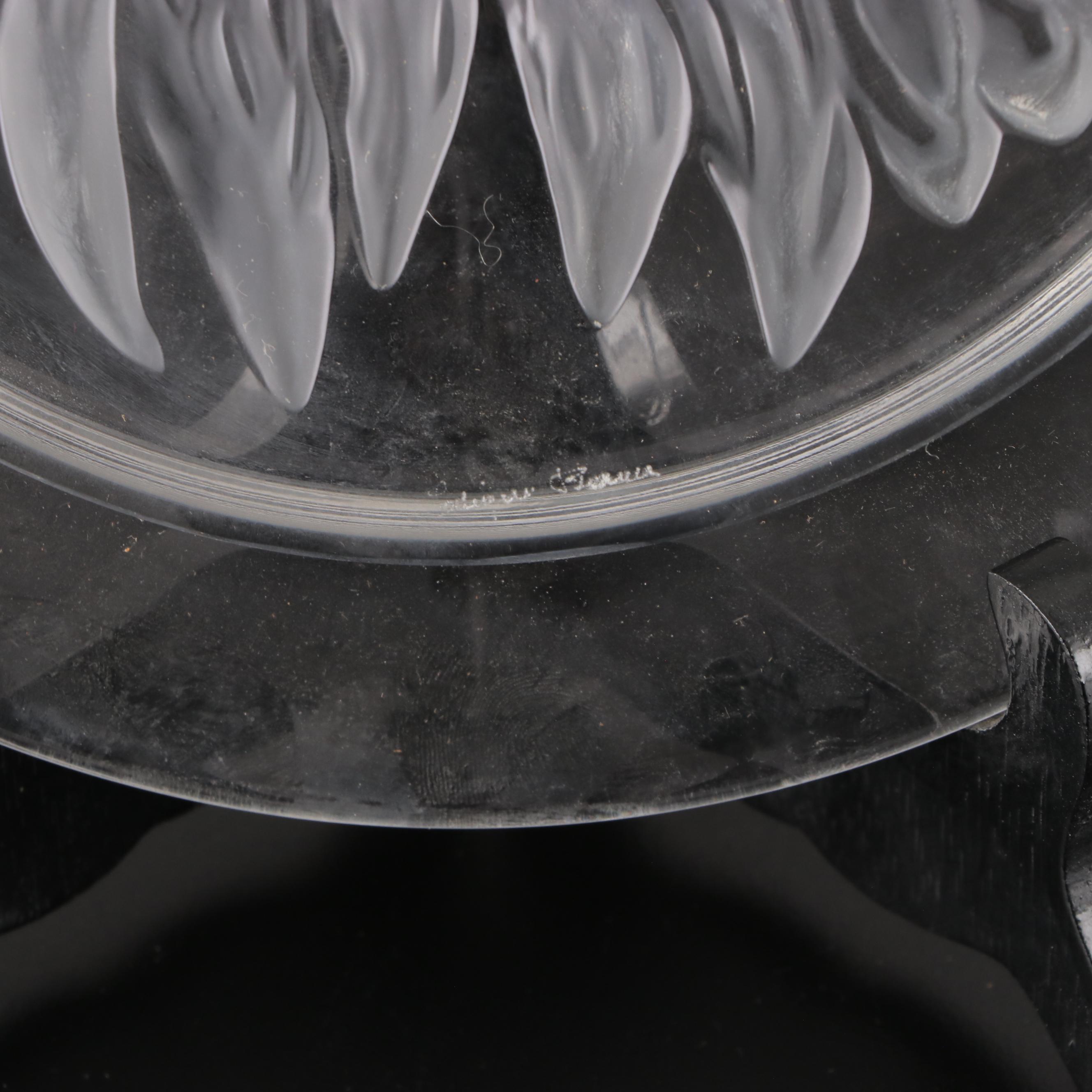 Lalique "Duo de Poisson" and More Annual Crystal Plates, 1971–1976