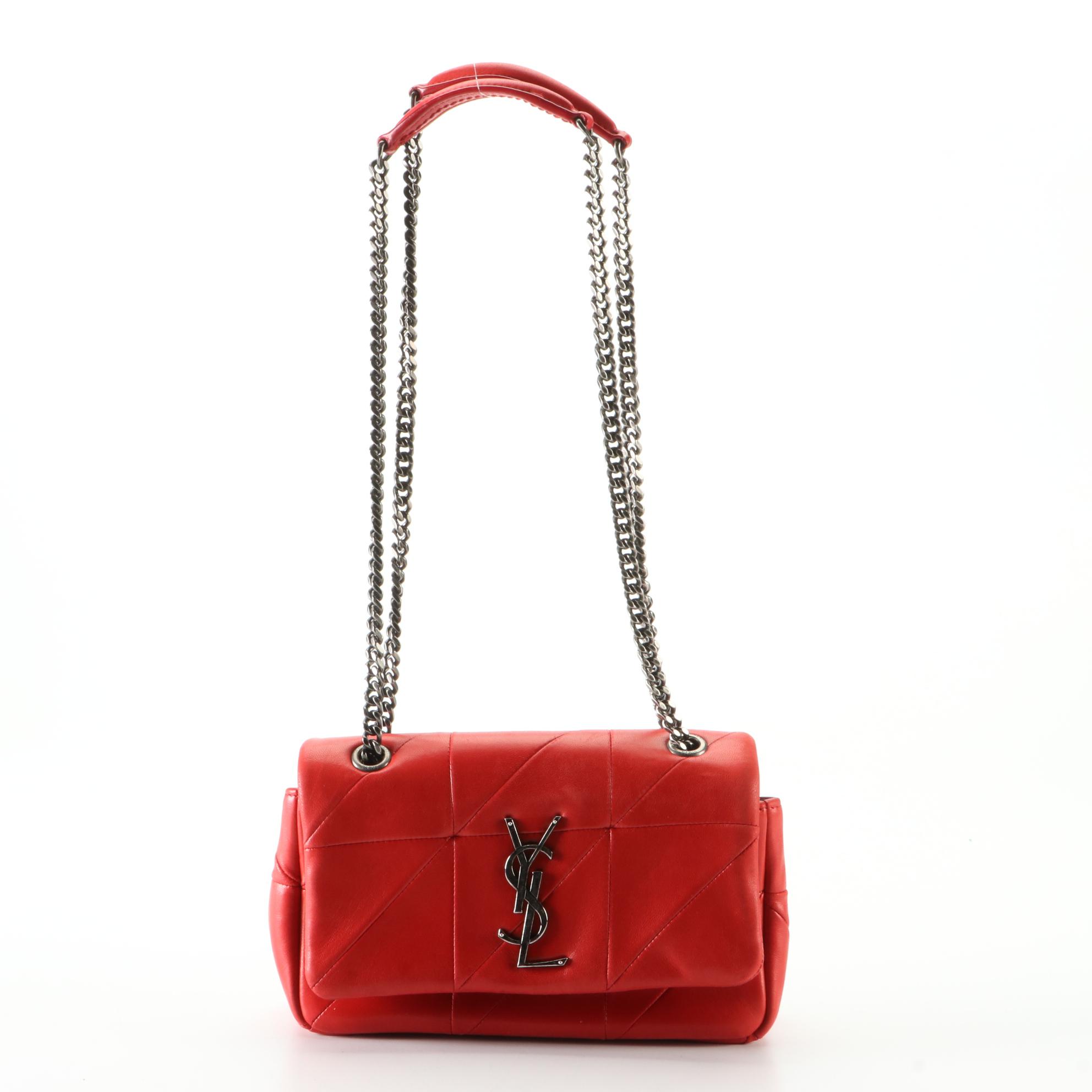 Saint Laurent Small Jamie Flap Bag in Quilted Leather