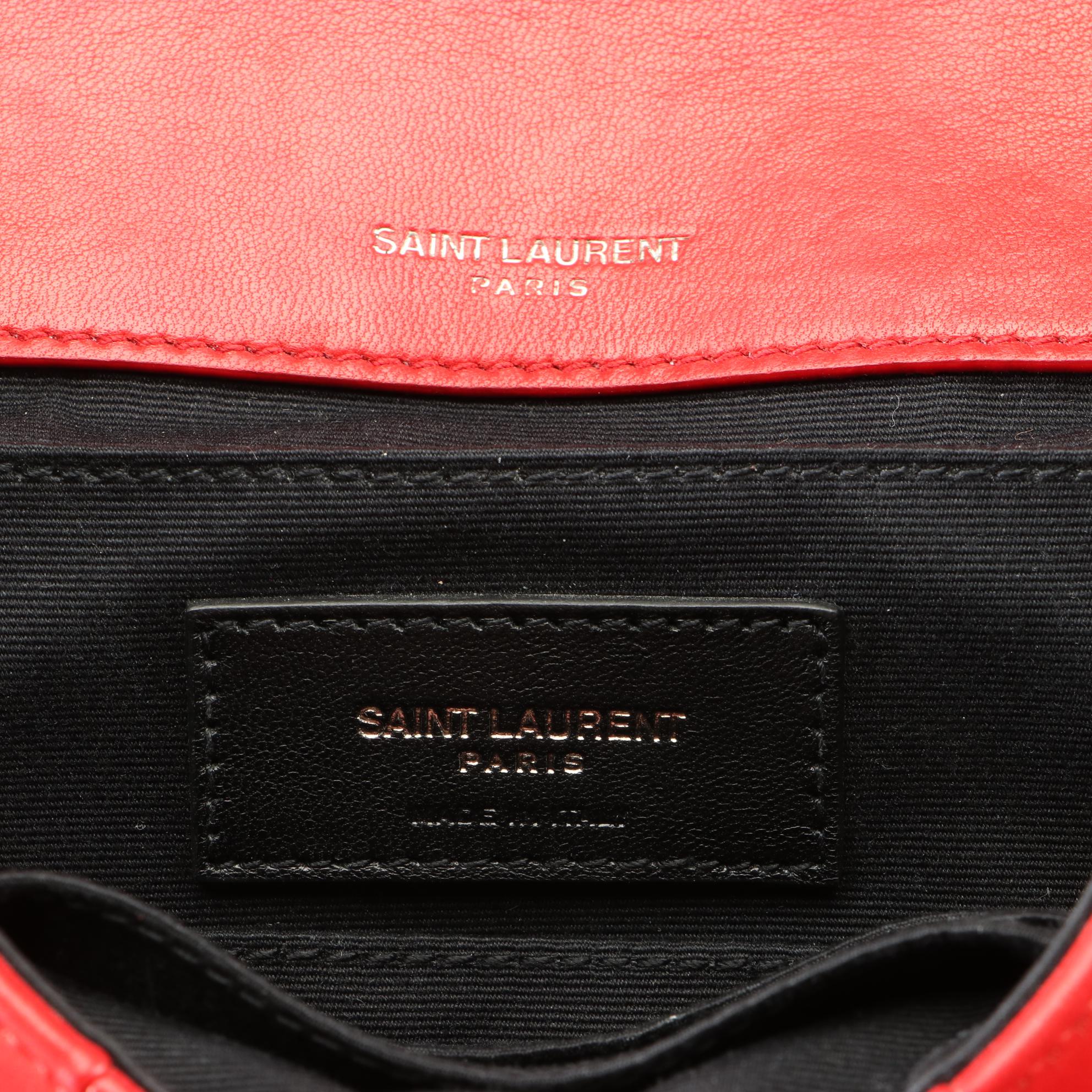 Saint Laurent Small Jamie Flap Bag in Quilted Leather