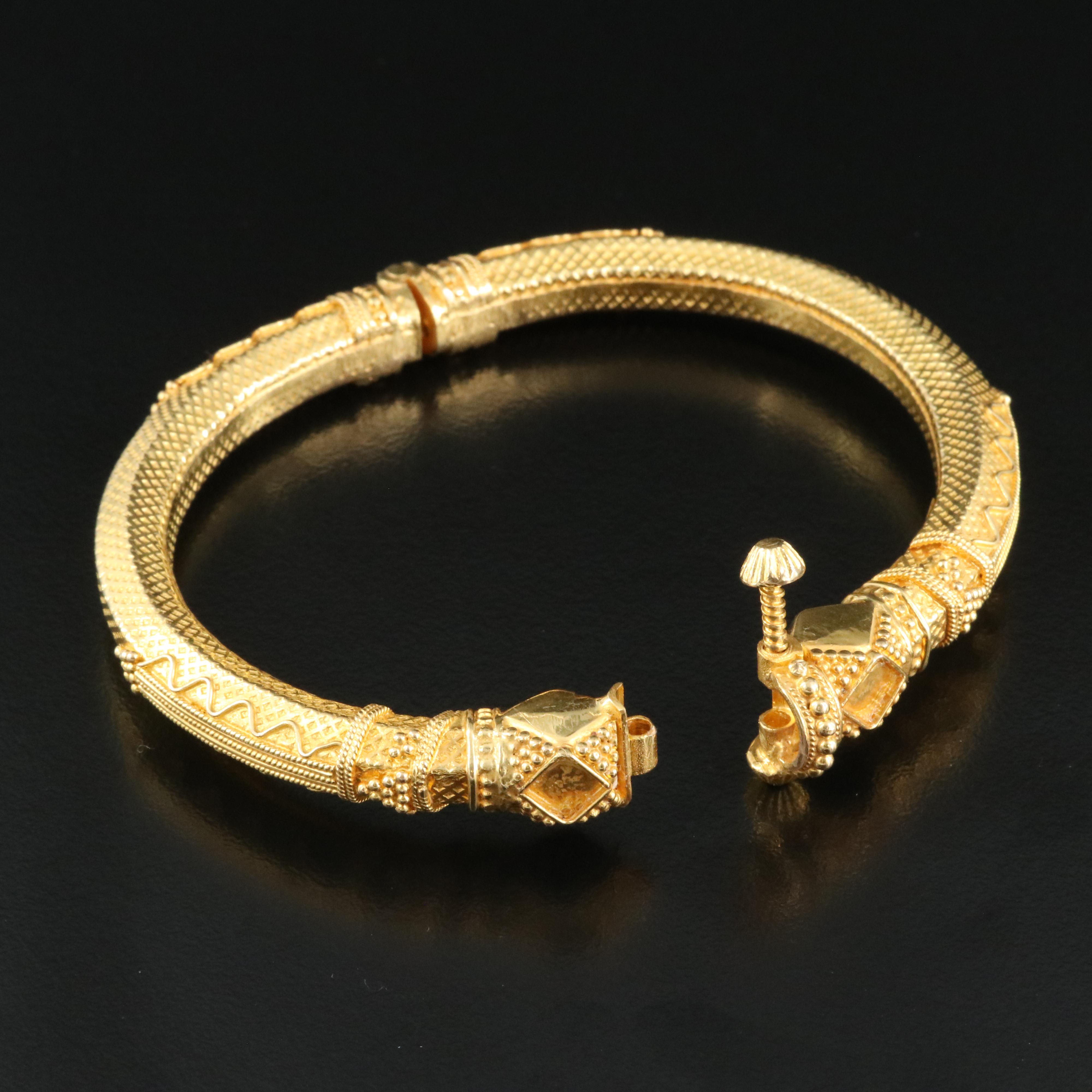 Asian 18K Indian Bracelet