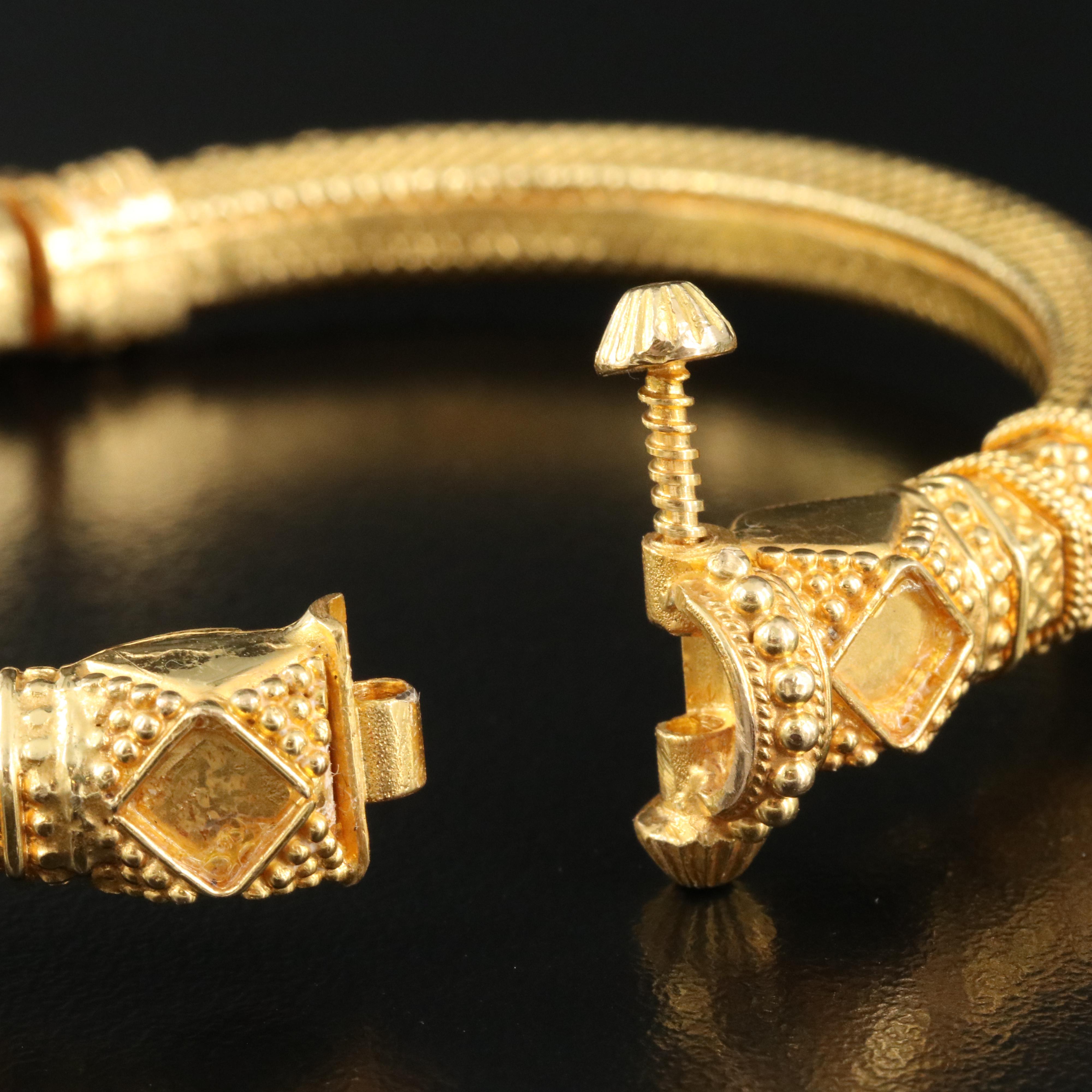 Asian 18K Indian Bracelet