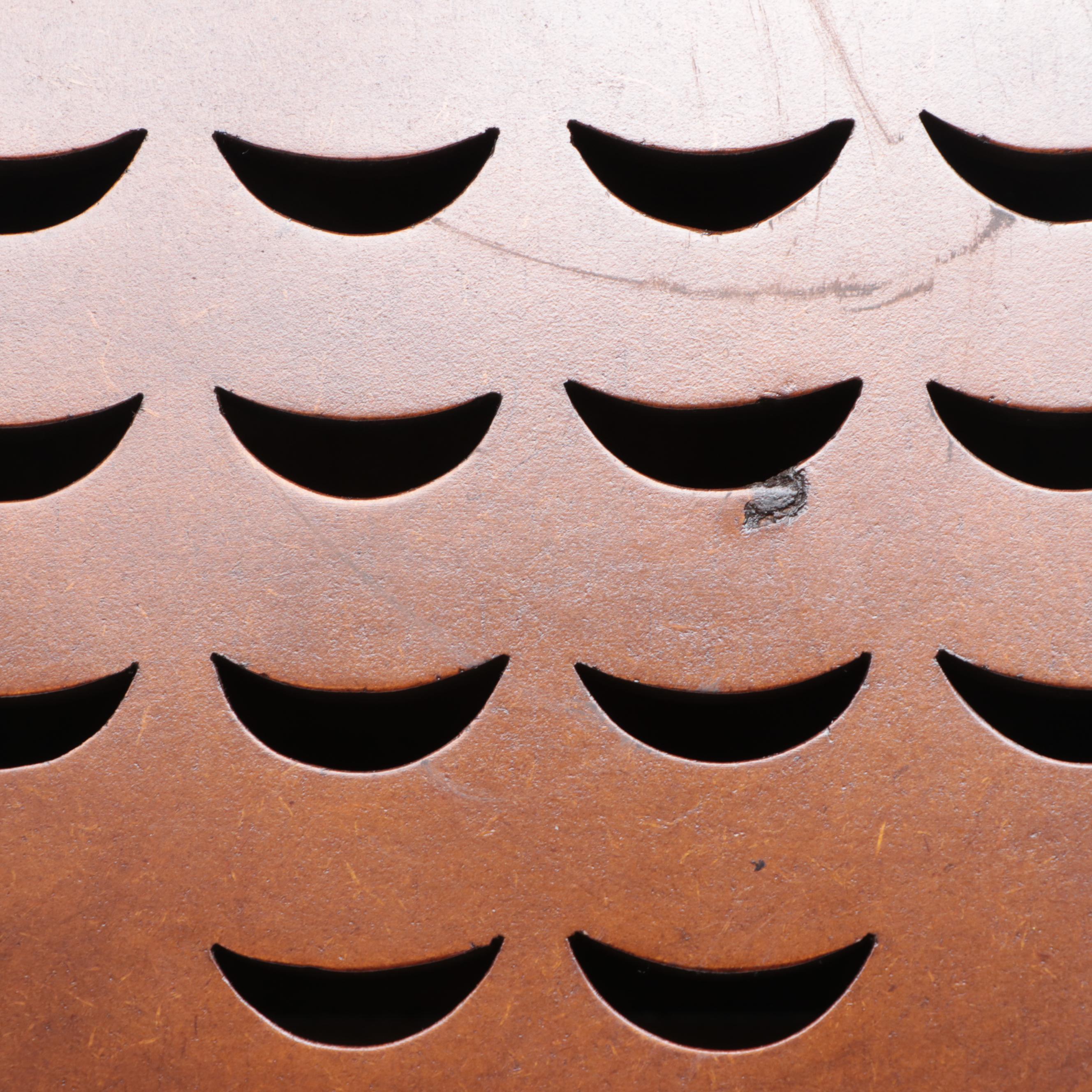 George III Style Mahogany Knife Box, Late 20th Century
