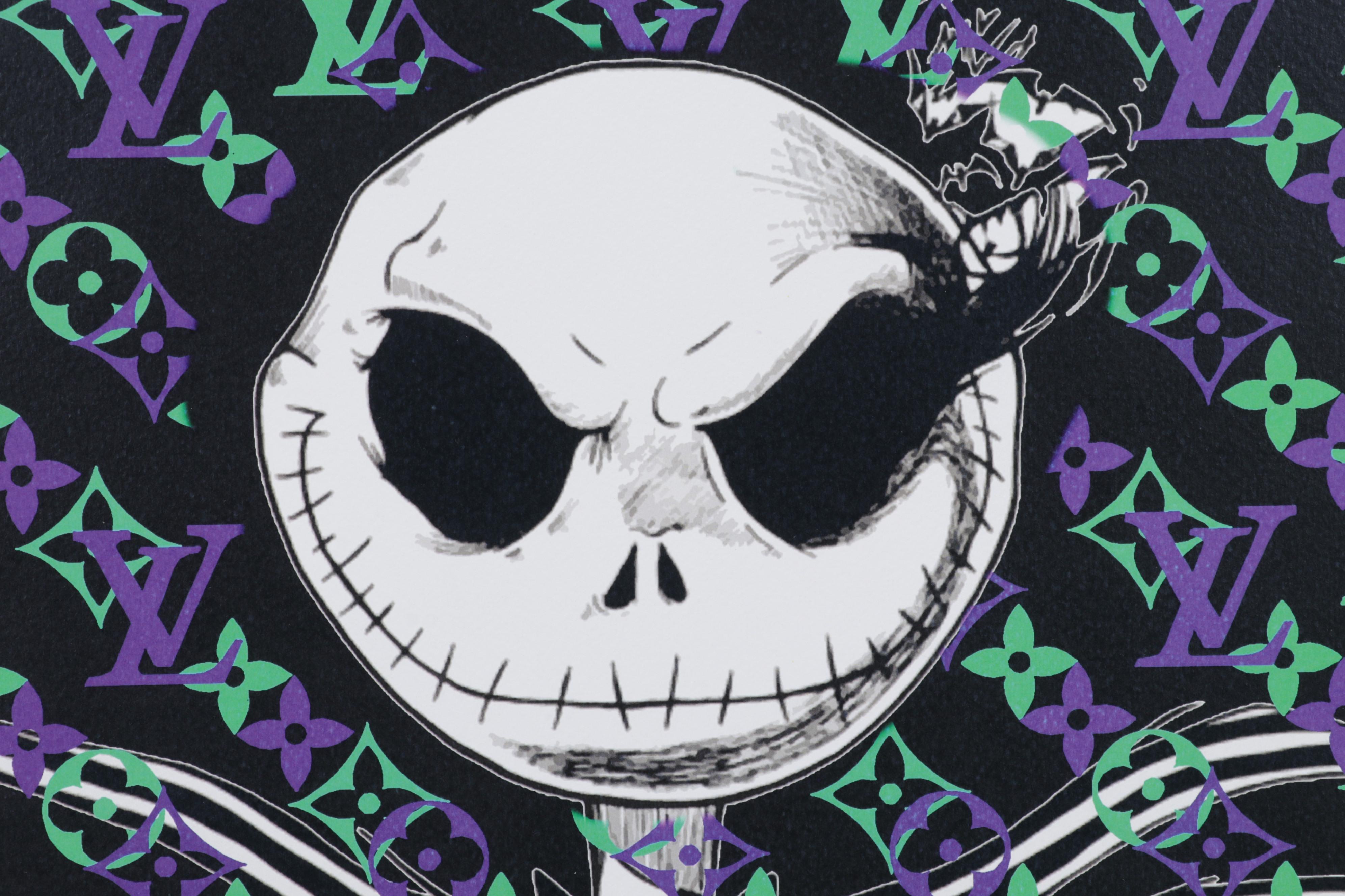 Death NYC Pop Art Graphic Print Featuring Jack Skellington, 2022