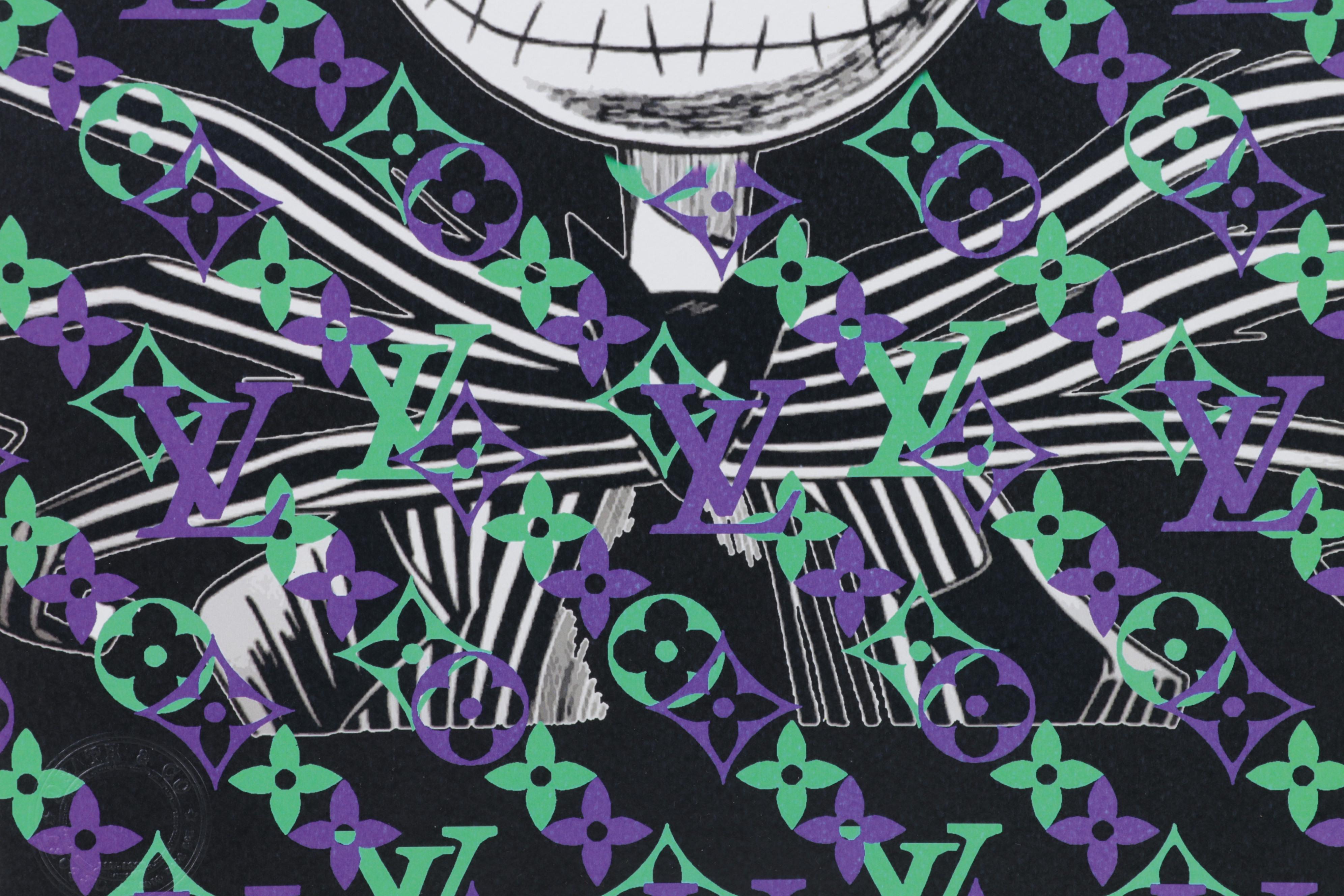 Death NYC Pop Art Graphic Print Featuring Jack Skellington, 2022