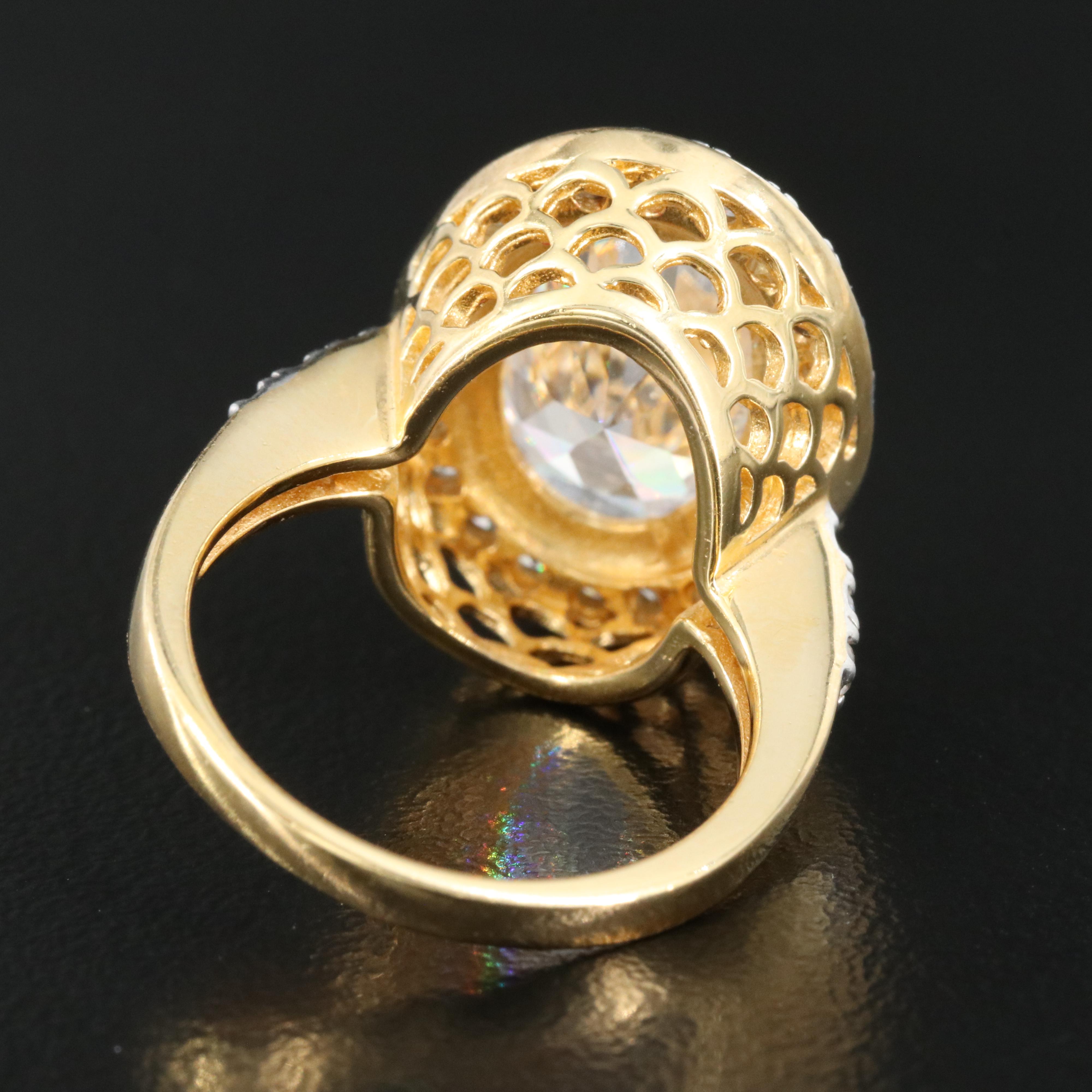 Sterling Cubic Zirconia Ring