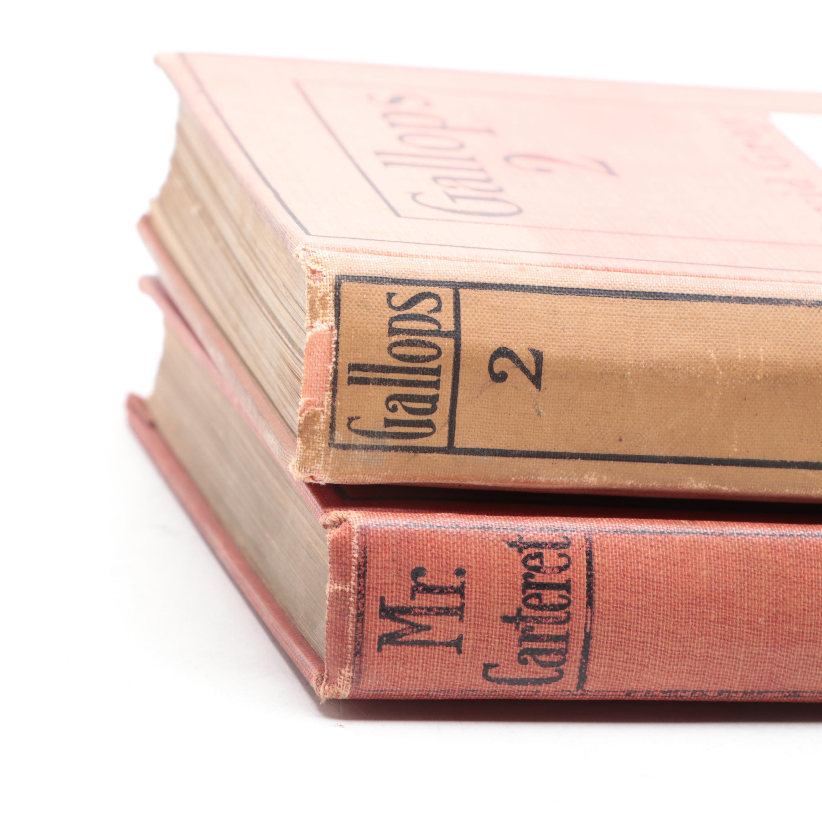 First Edition "Mr. Carteret" and "Gallops 2" by David Gray, Early 20th Century